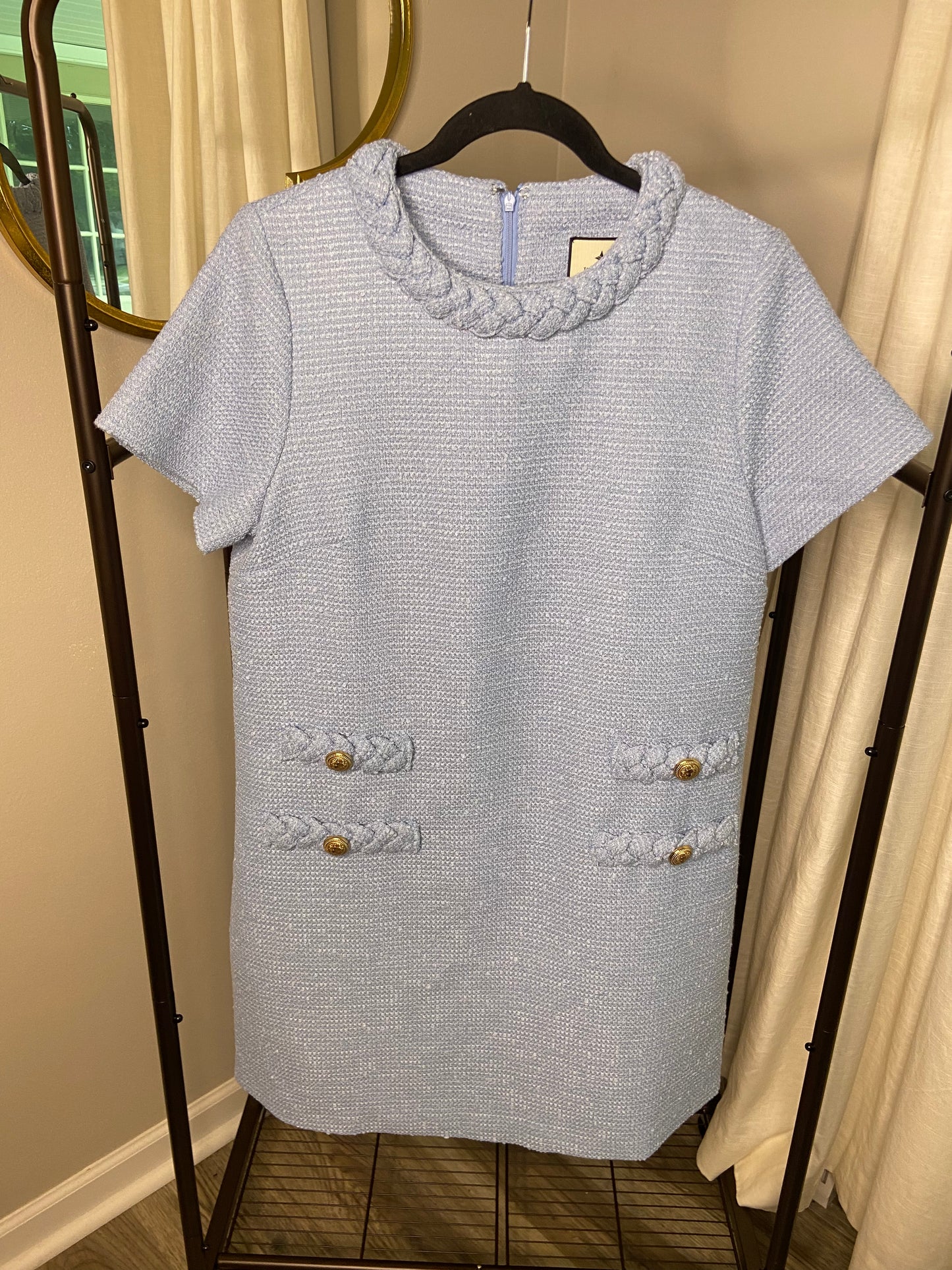 Tuckernuck Jackie Tweed Mini Dress size L