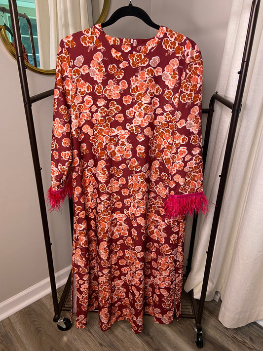 Tuckernuck Cosmos Feather Jamie Dress size L