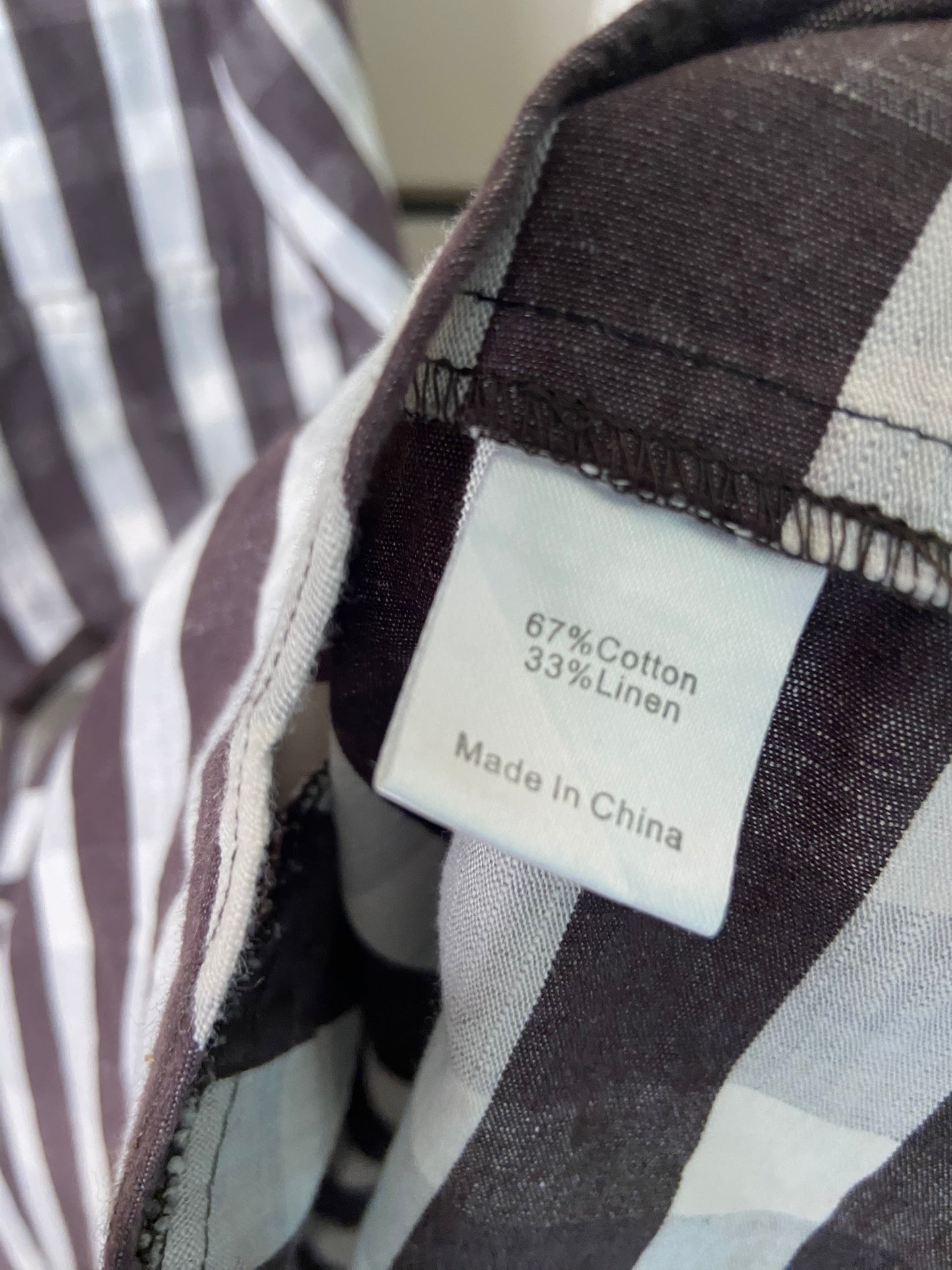 Tuckernuck Espresso Check Callahan Dress size L