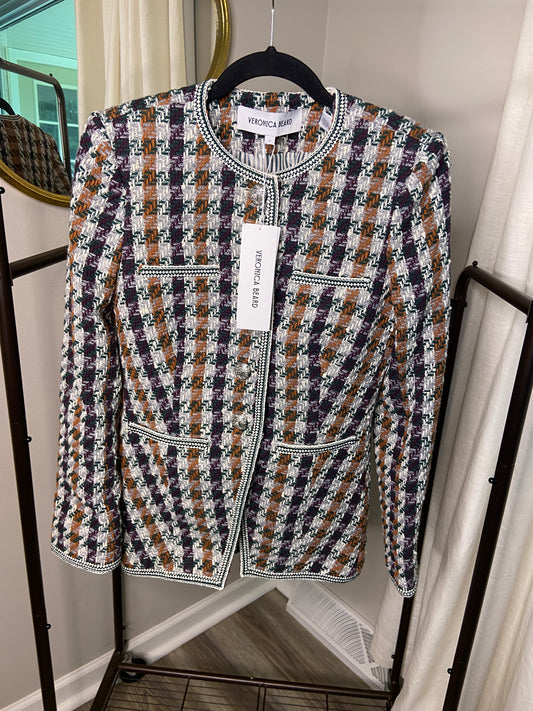 Veronica Beard Alessia Tweed Jacket size 2