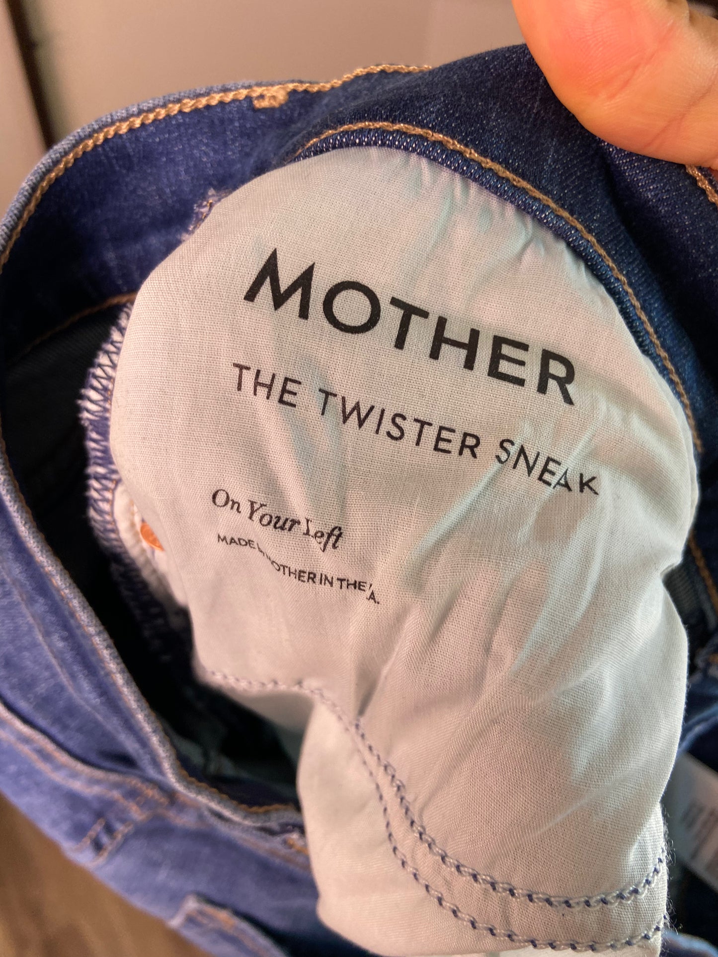 Mother The Twister Sneak Jeans size 29