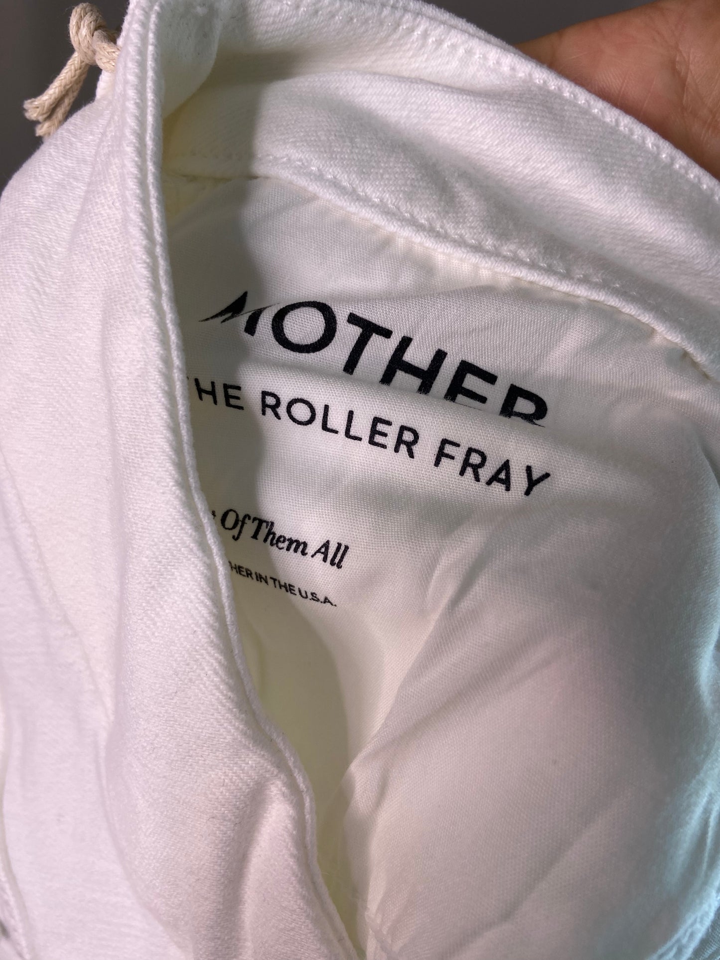 Mother Roller Fray Fairest of Them All Jeans size 28