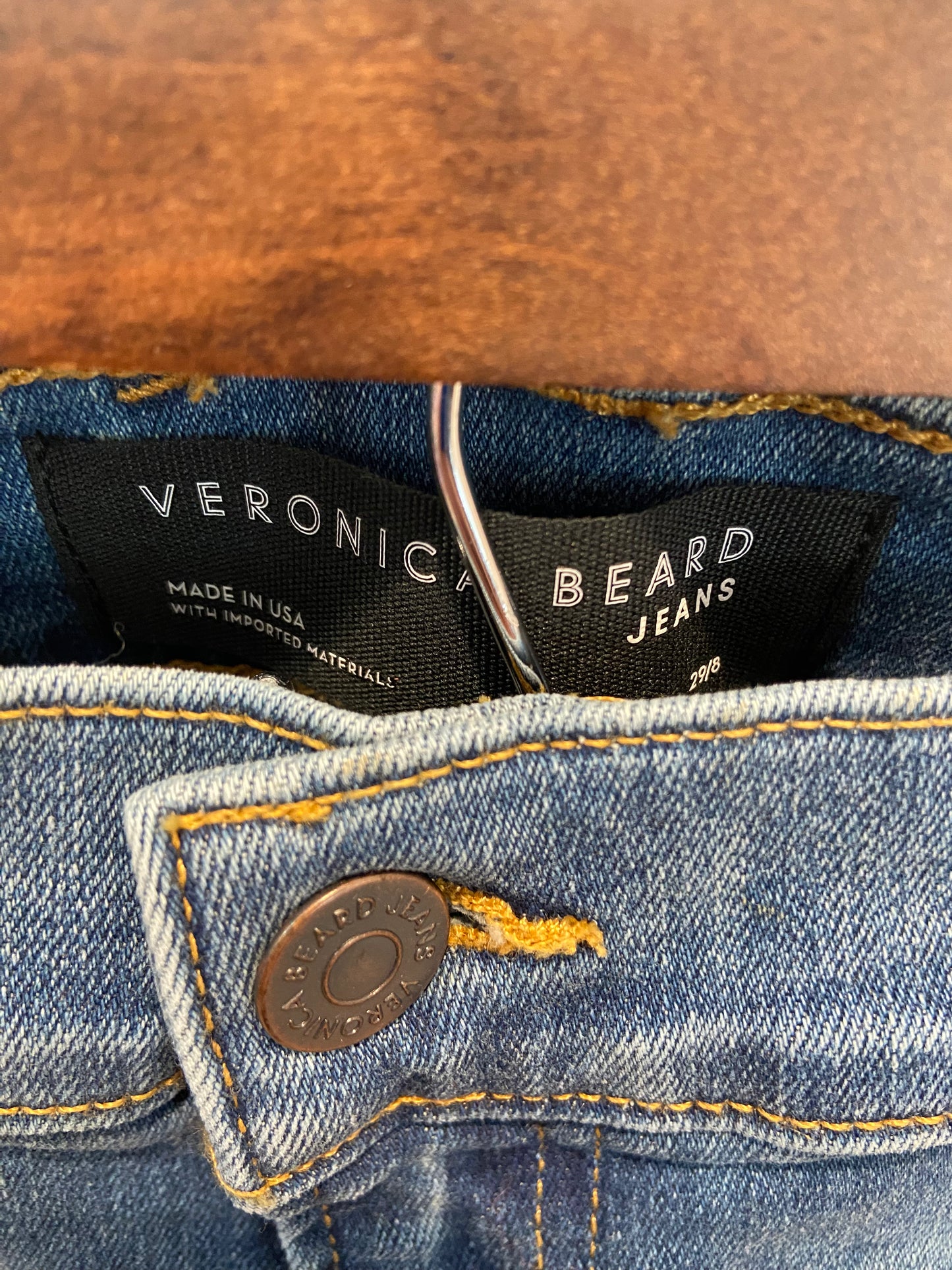 Veronica Beard Sheridan Exaggerated Flare High Rise Jeans size 29