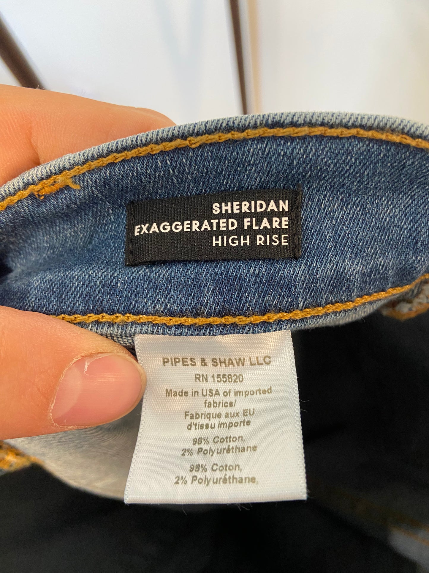 Veronica Beard Sheridan Exaggerated Flare High Rise Jeans size 29