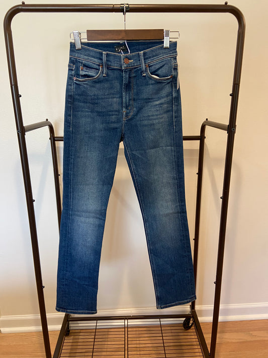 Mother The Midrise Dazzler Ankle in Satisfaction Guaranteed Wash size 26