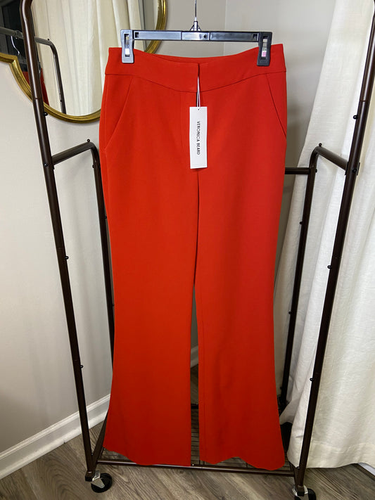 Veronica Beard Lebone Red Crimson Pants size 4