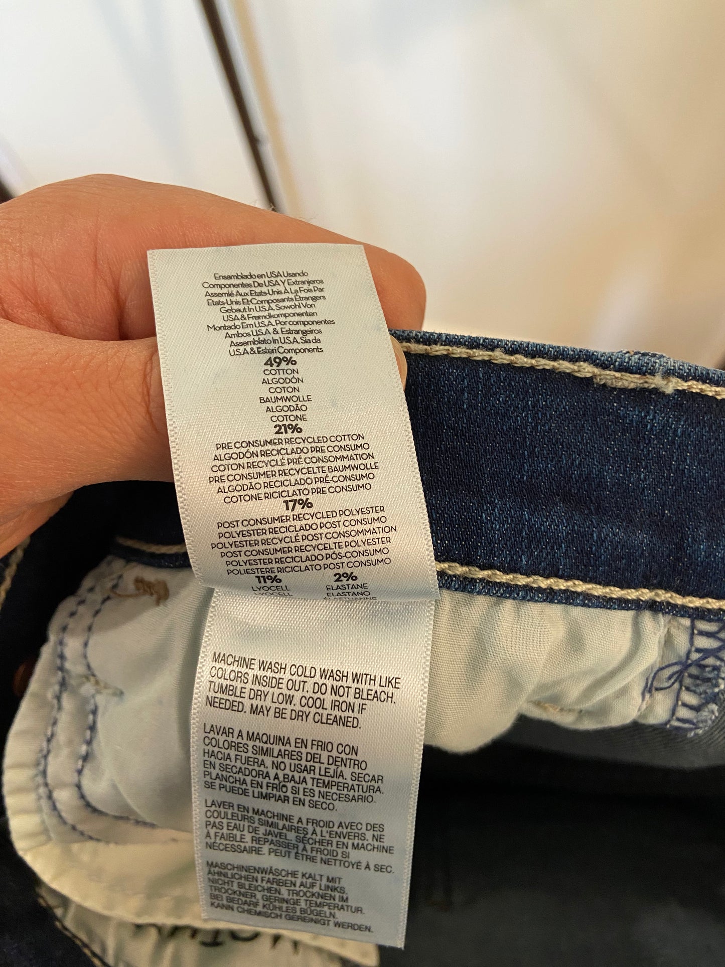Mother The Hustler Roller Sneak High Rise Wide Leg Jeans size 25
