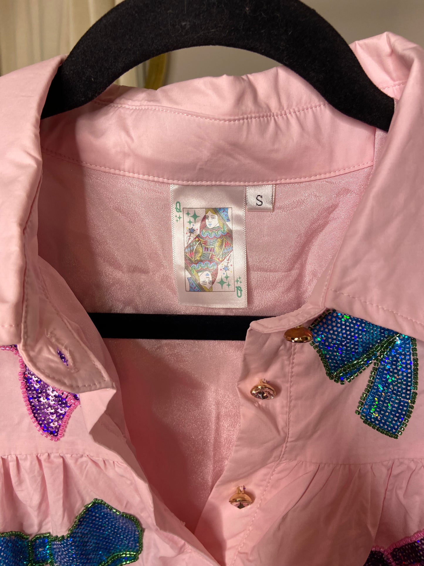 Queen Of Sparkles Bows Mini Dress