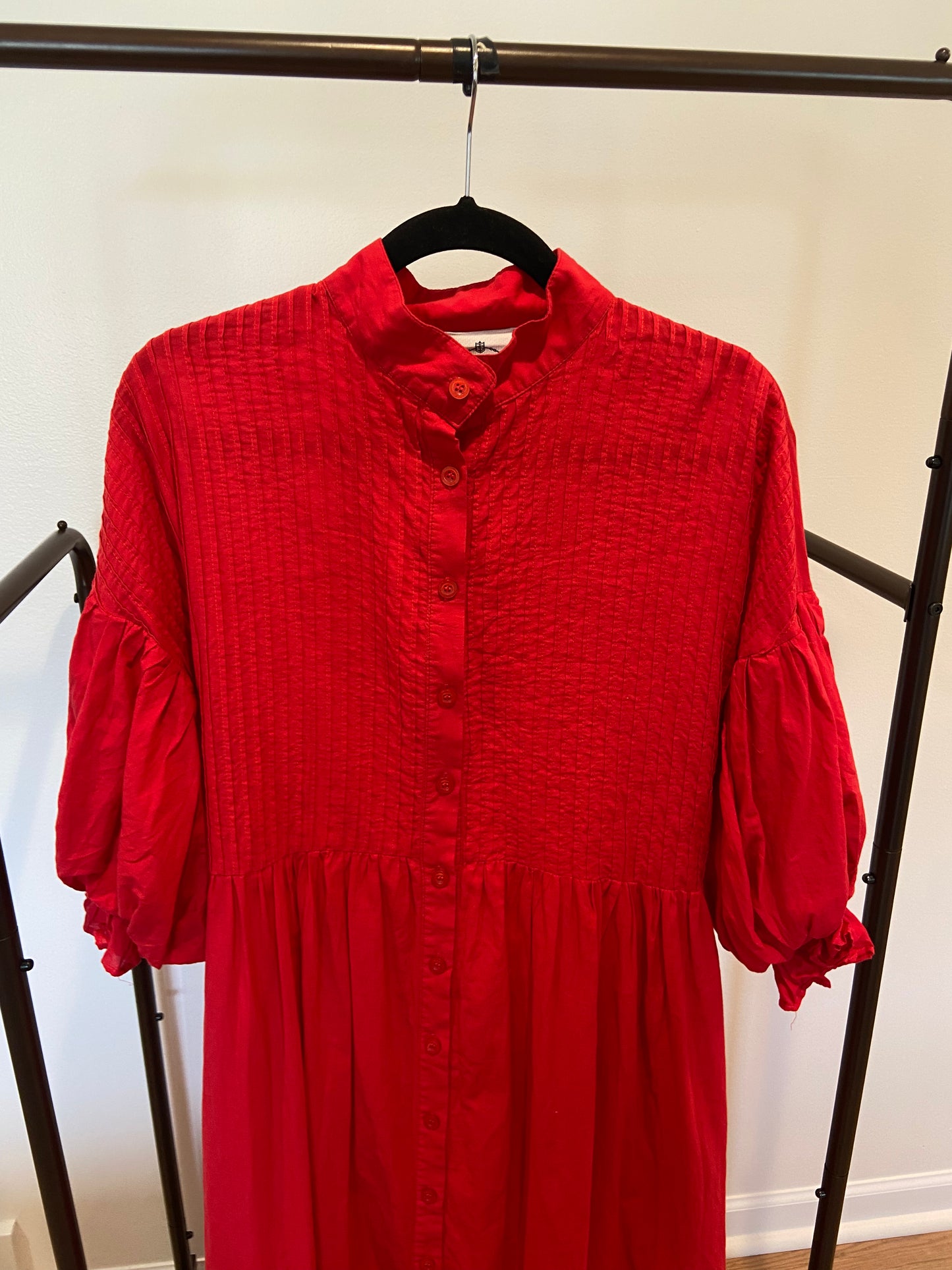 Marielle Red Dress Pheobe Dress in Red size OS