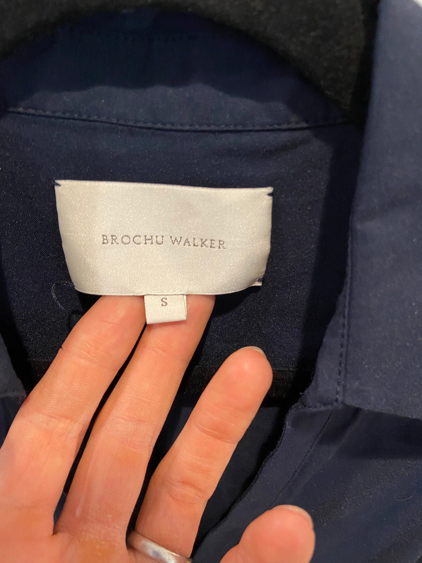 Brochu Walker Alina Dress in Navy size S
