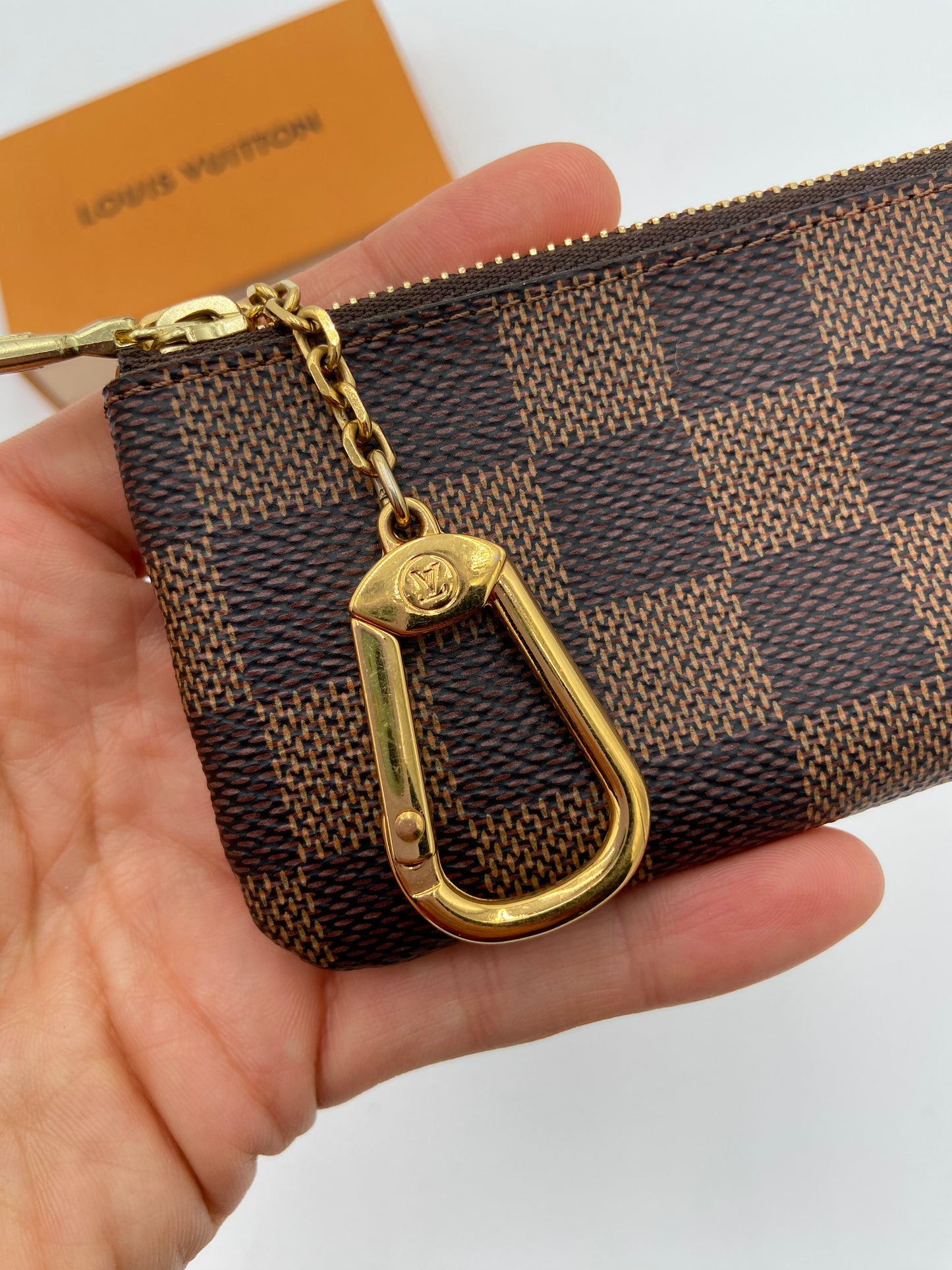 Louis Vuitton Damier Ebene Key Pouch