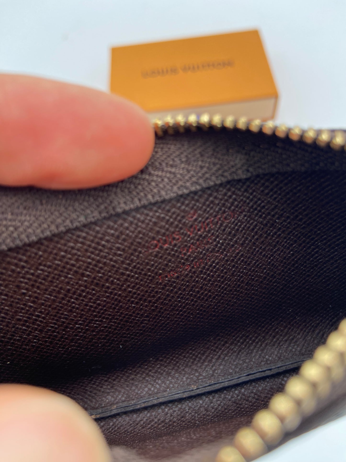 Louis Vuitton Damier Ebene Key Pouch