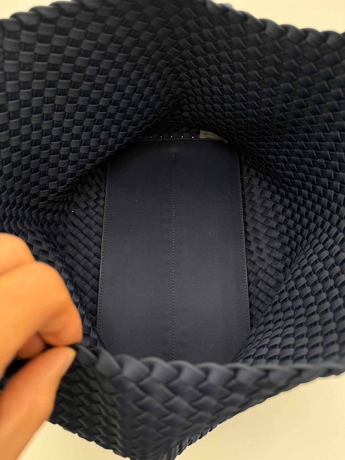 Naghedi St. Barths Medium Tote in Ink Blue