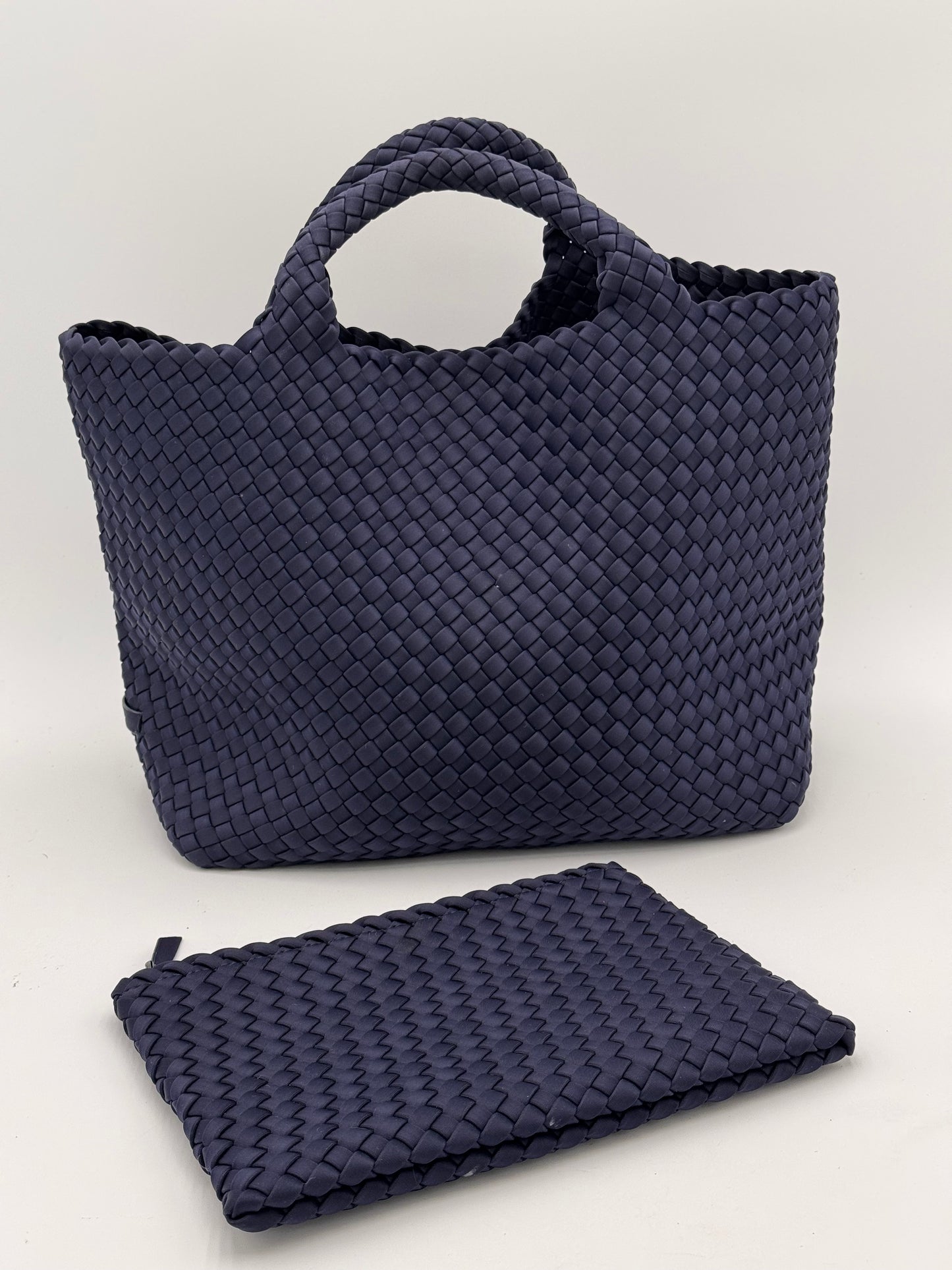 Naghedi St. Barths Medium Tote in Ink Blue
