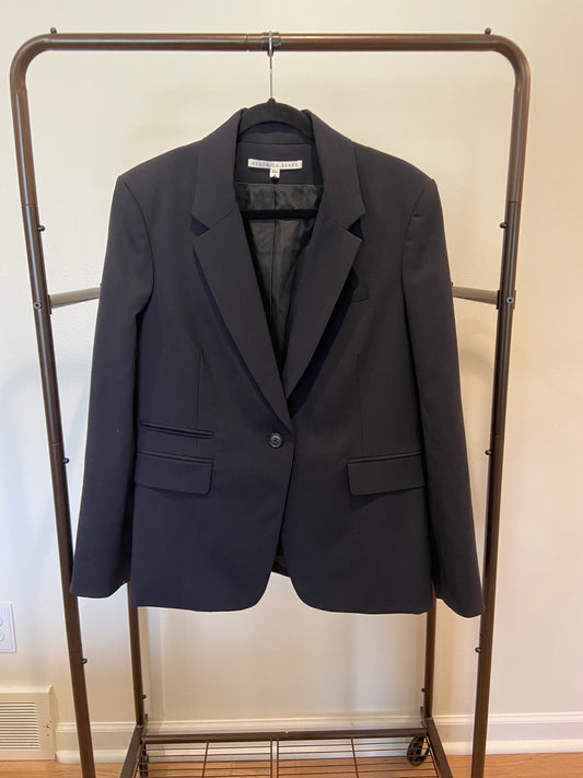 Veronica Beard Classic Dickey Jacket Navy size 16