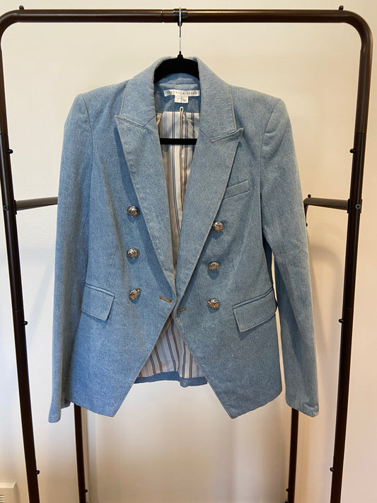 Veronica Beard Denim Miller Dickey Jacket size 2