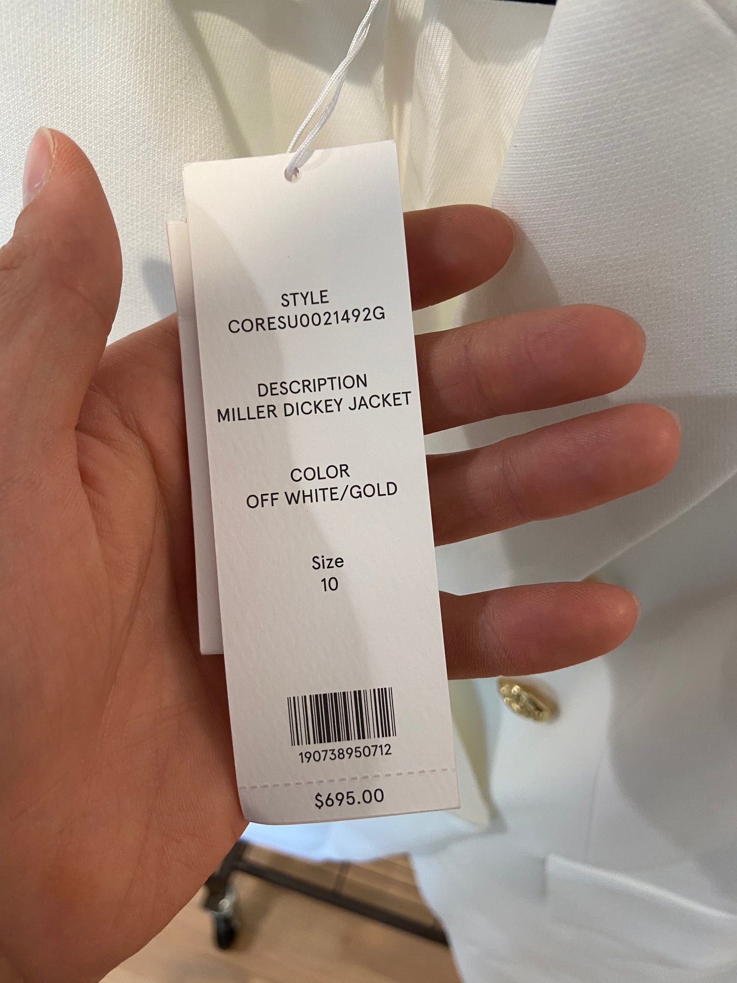 Veronica Beard Miller Dickey Jacket size 10
