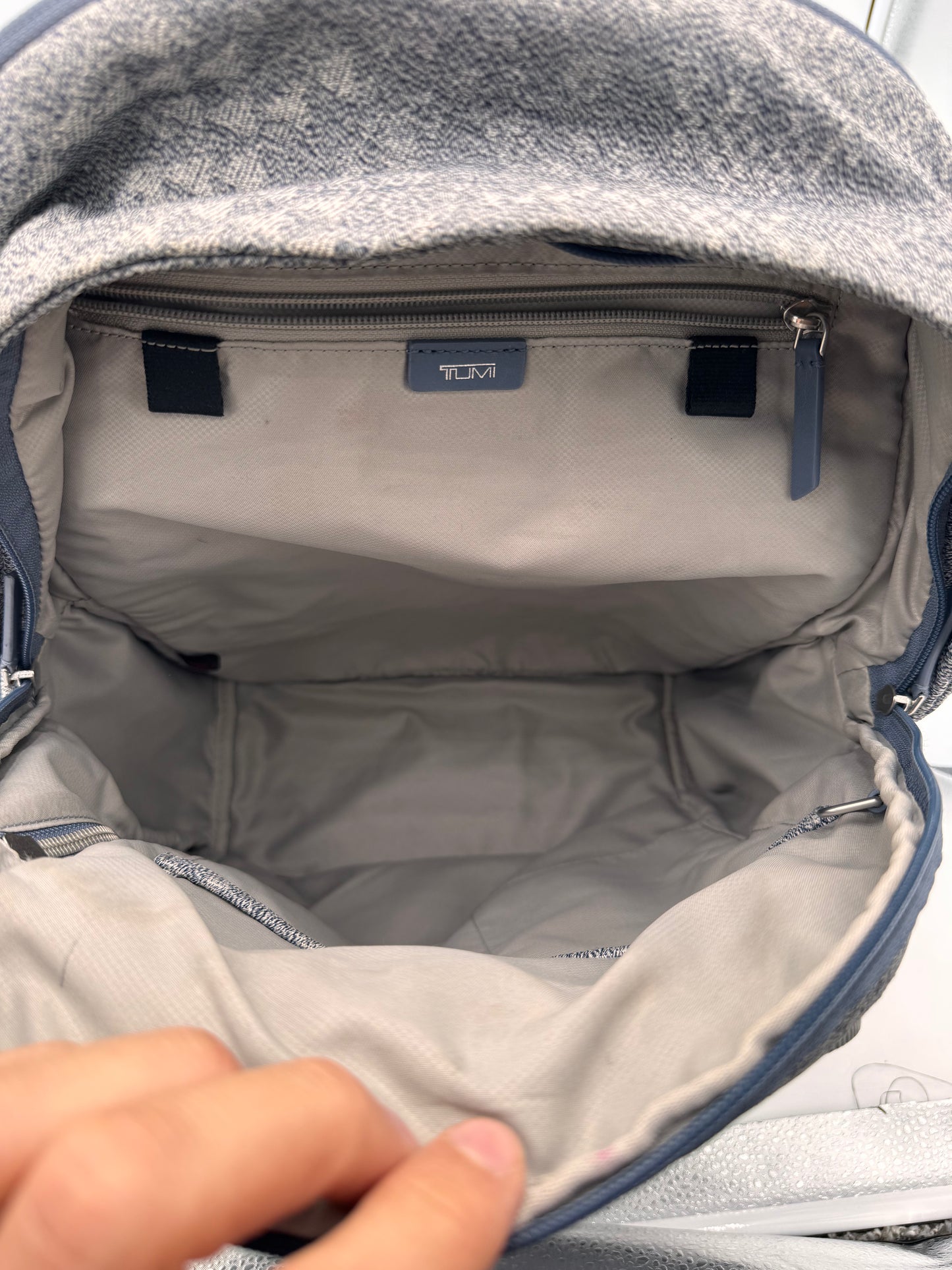 Tumi Celina Backpack in Denim Blue