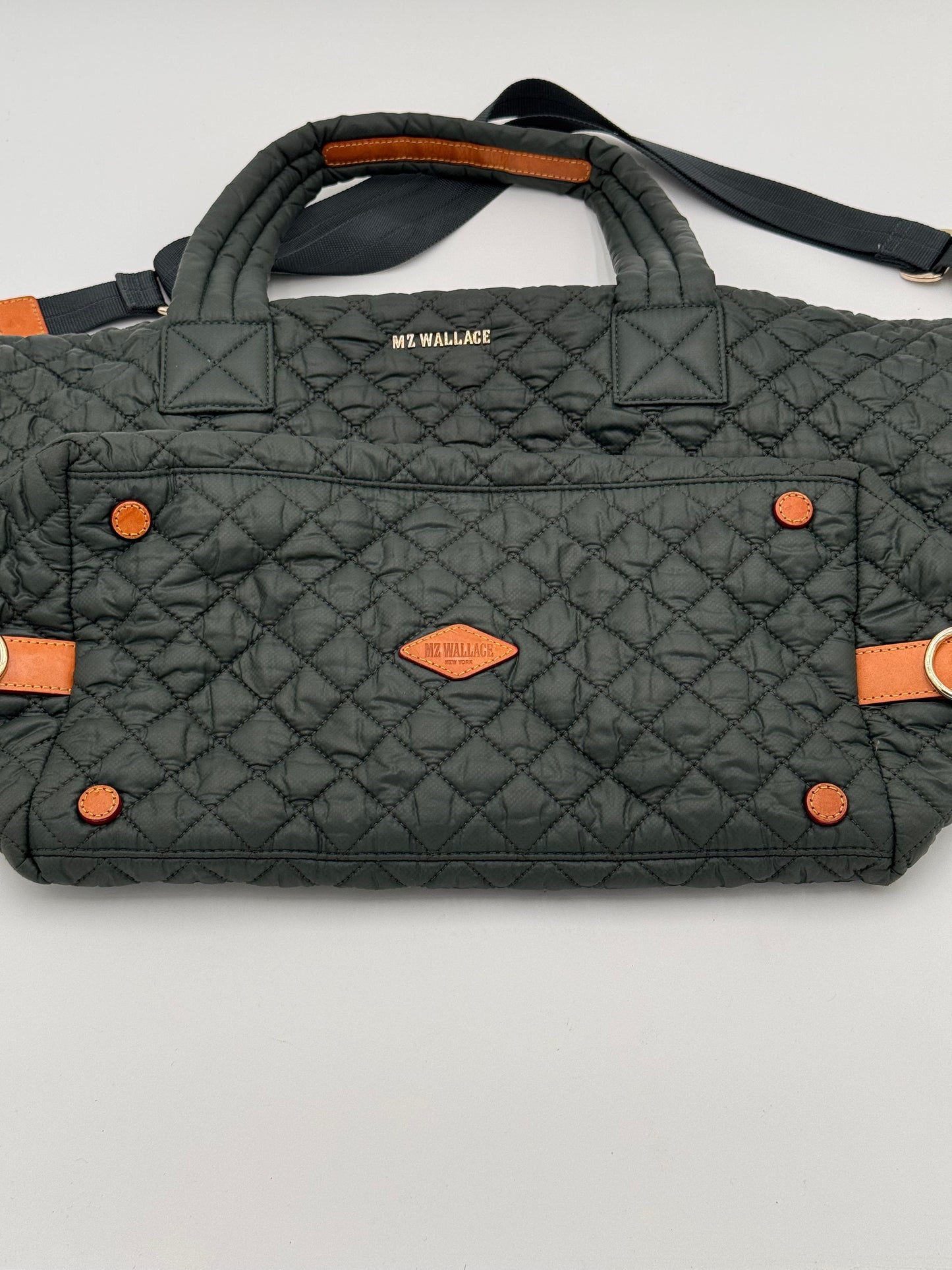 MZ Wallace Medium Sutton Deluxe Tote in Juniper