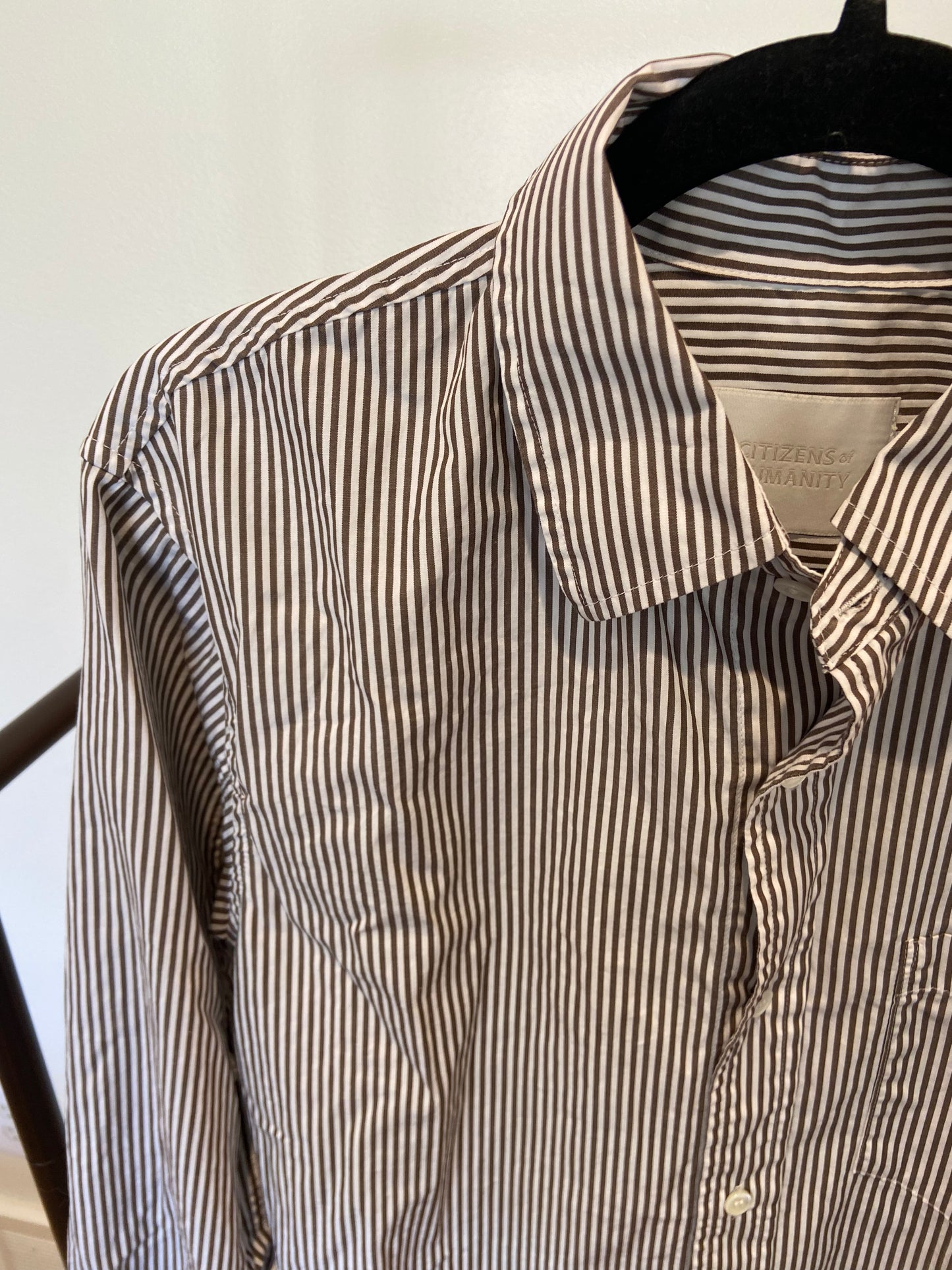 Citizens of Humanity Kayla Desert Stripe Shirt size XS