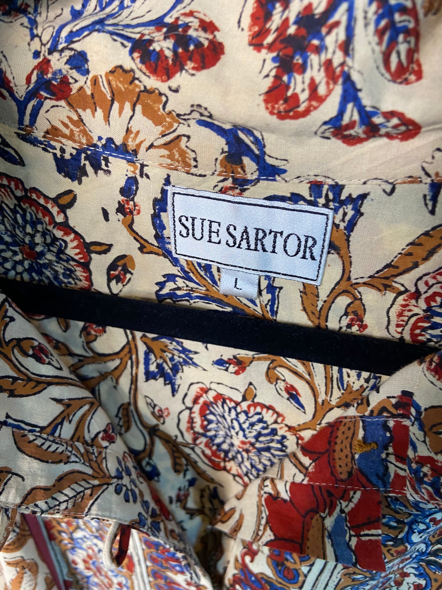 Sue Sartor Flounce Dress size S
