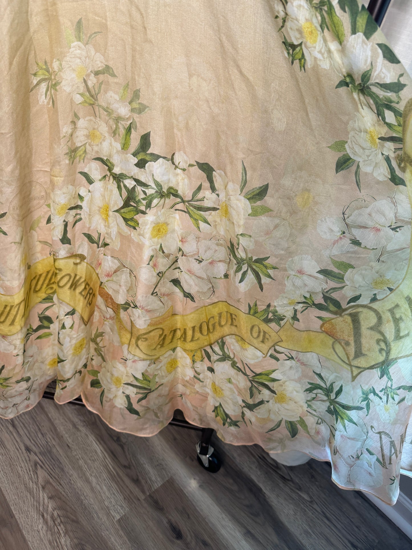 ZIMMERMANN Coaster Floral Maxi Skirt size US 2P