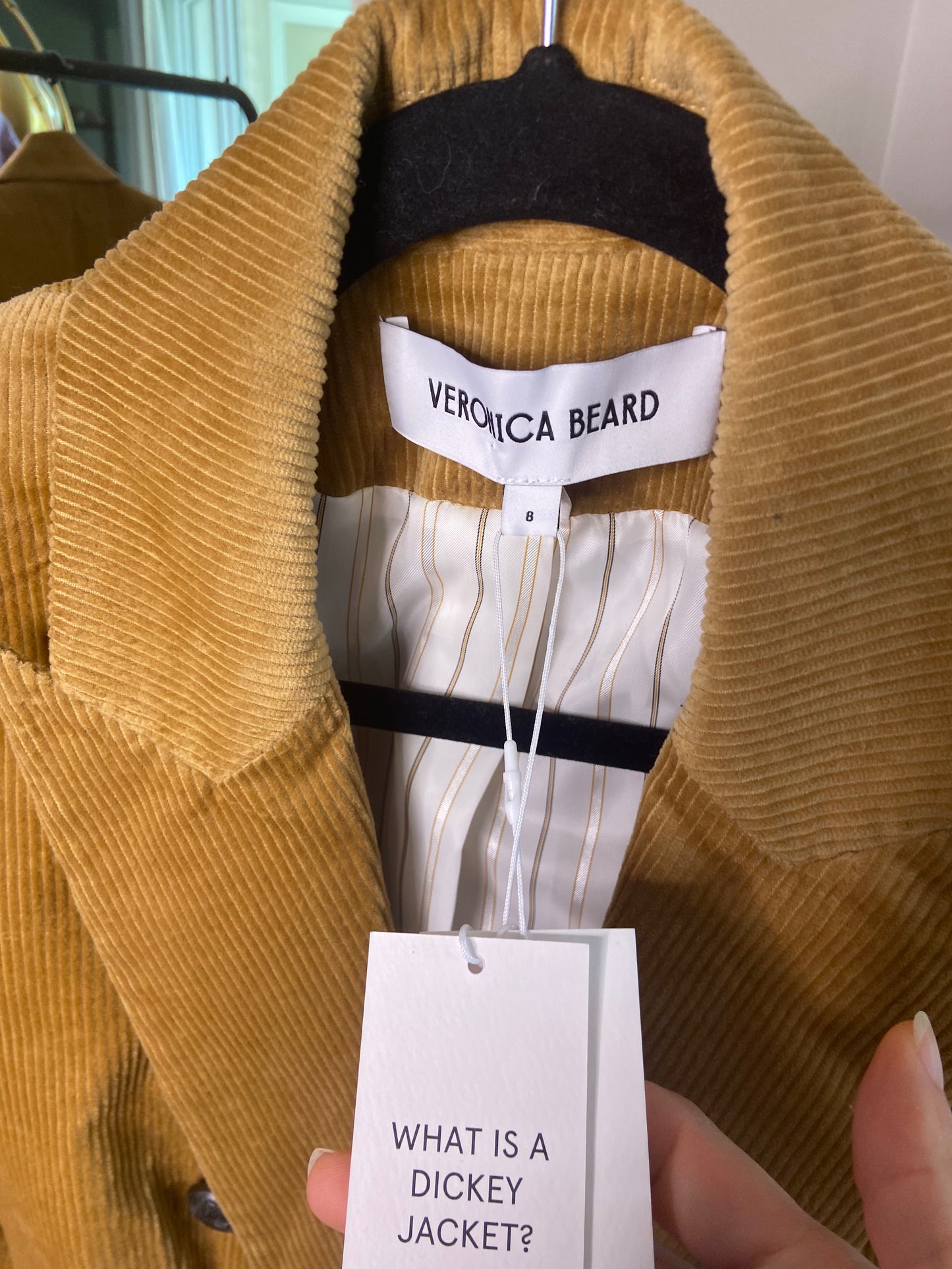 Veronica Beard Miller Dickey Blazer Jacket size 8