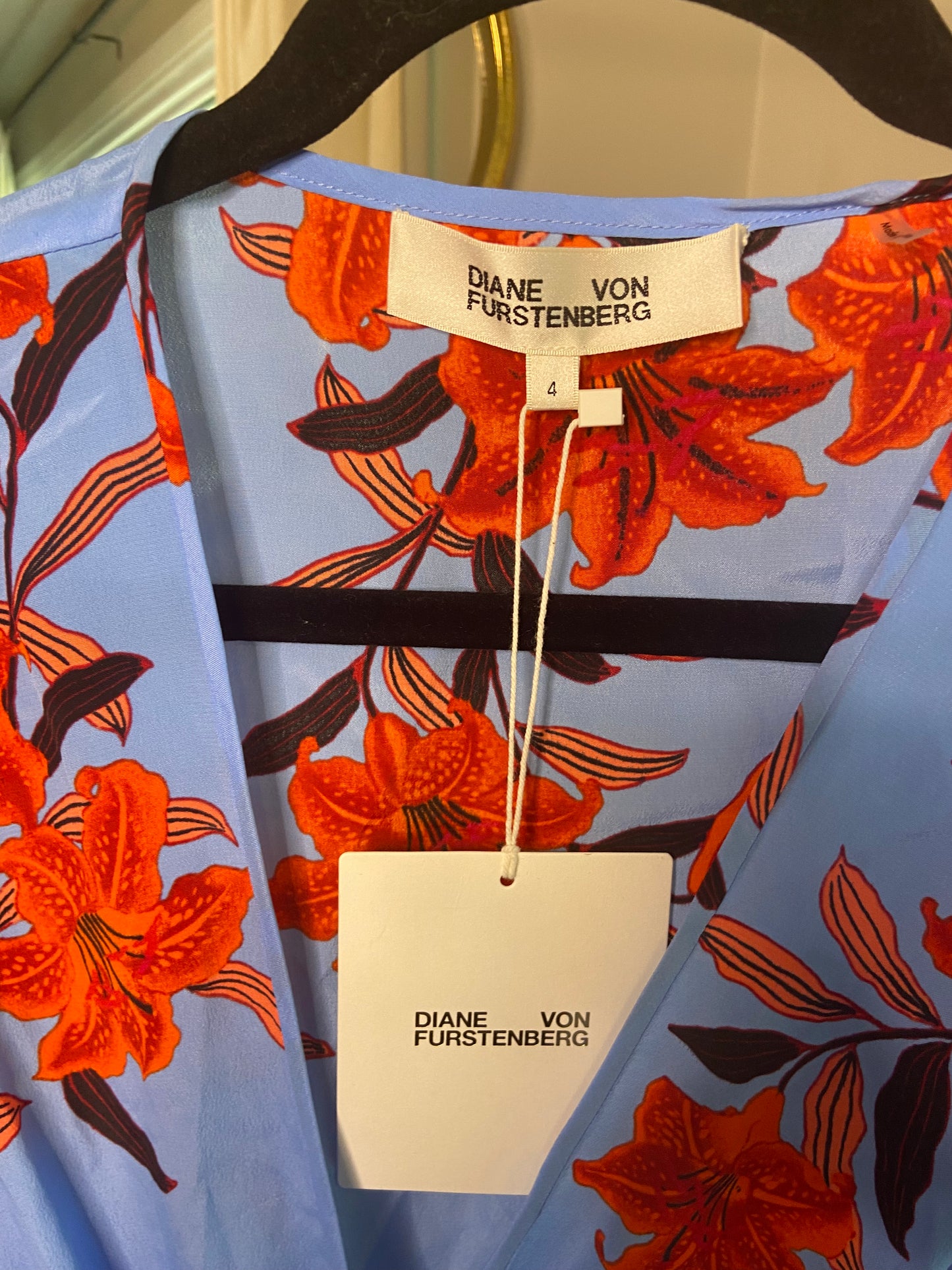Diane Von Furstenberg Rollins Dress size 4