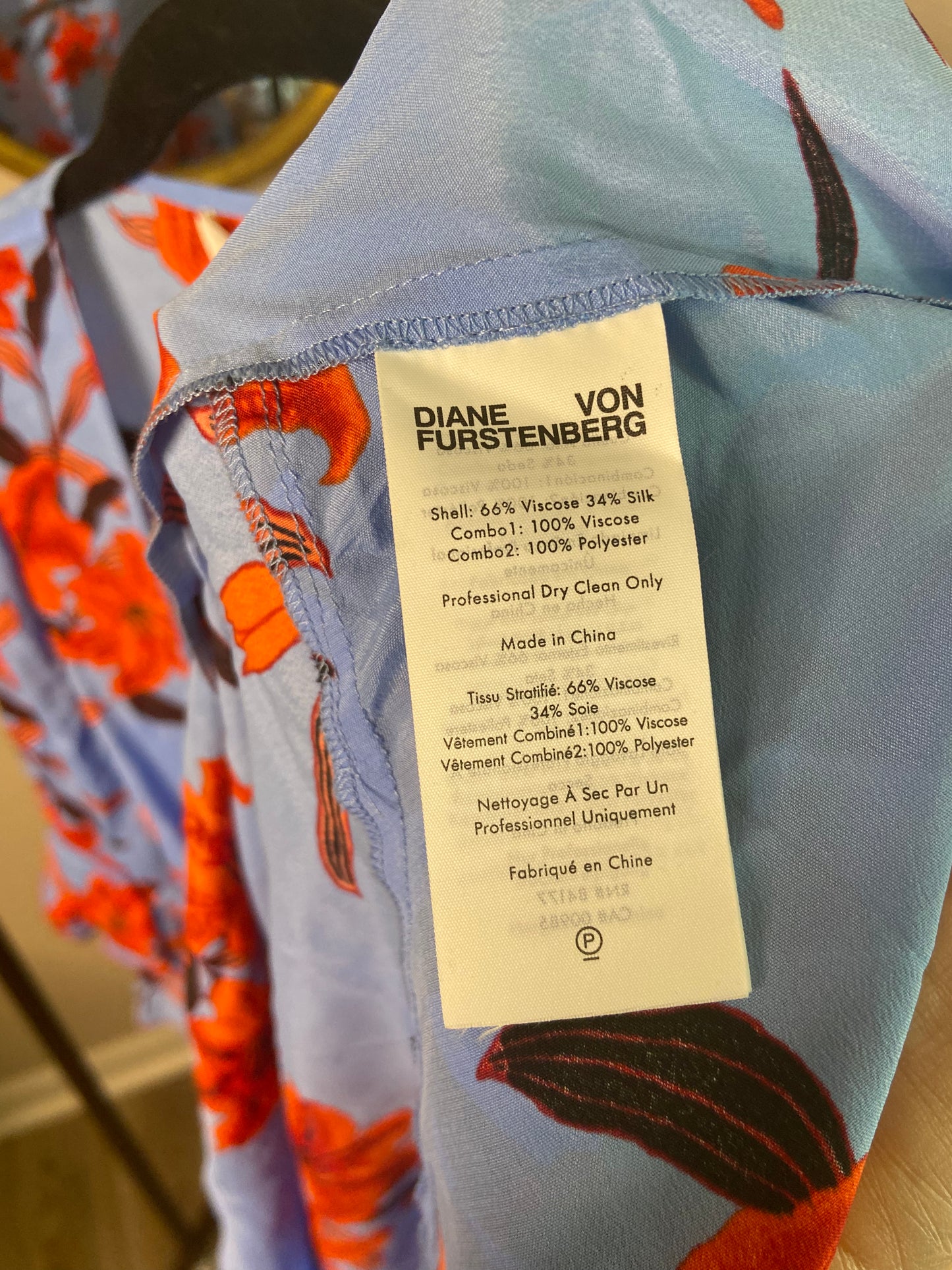 Diane Von Furstenberg Rollins Dress size 4