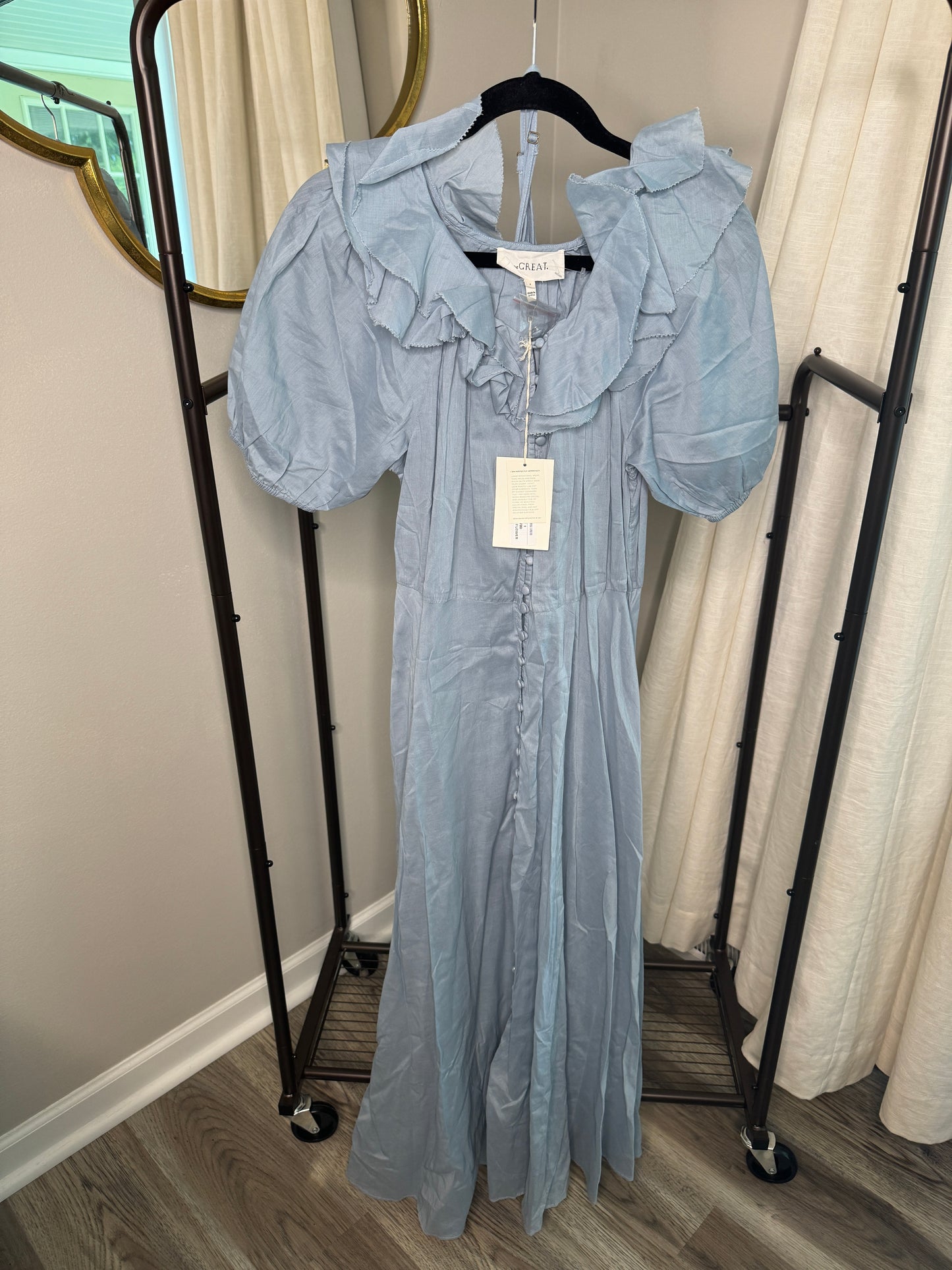 The Great Sunrise Dress Cornflower size M (2)
