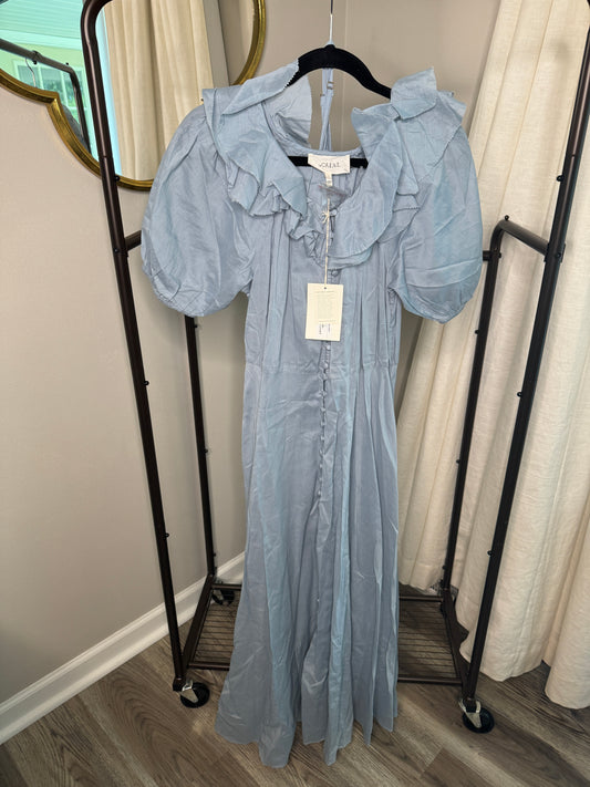 The Great Sunrise Dress Cornflower size M (2)
