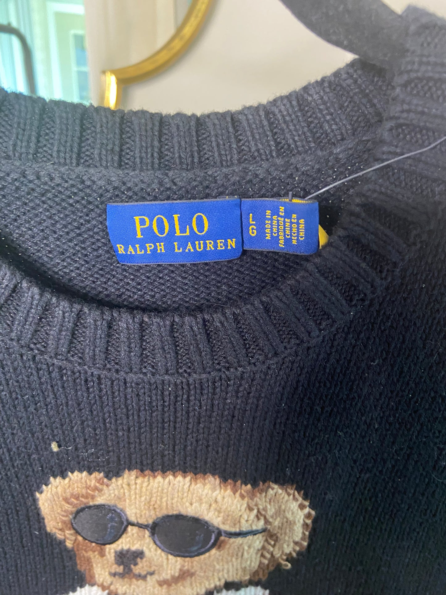 Polo Ralph Lauren Bear Sweater size L