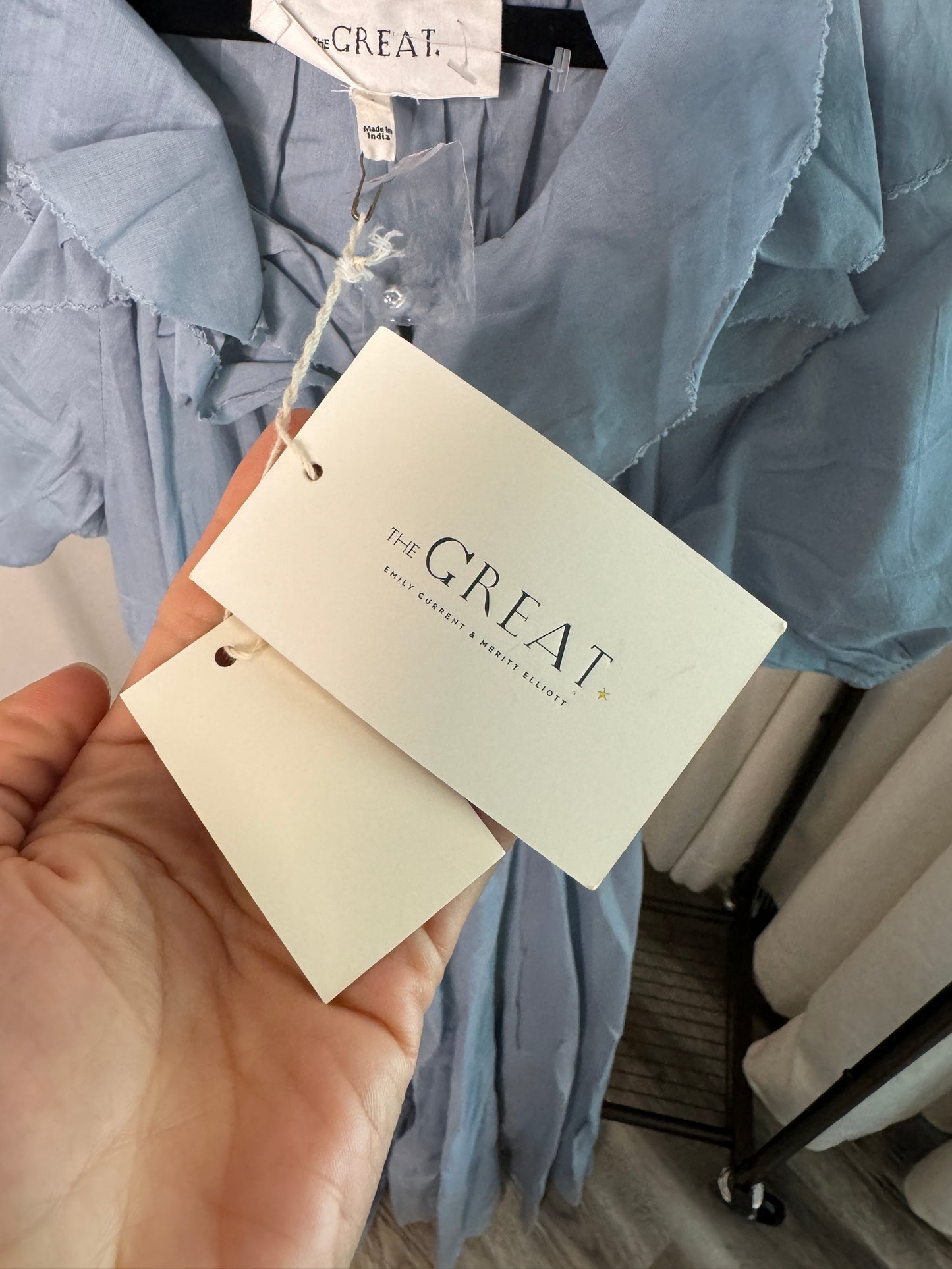The Great Sunrise Dress Cornflower size M (2)