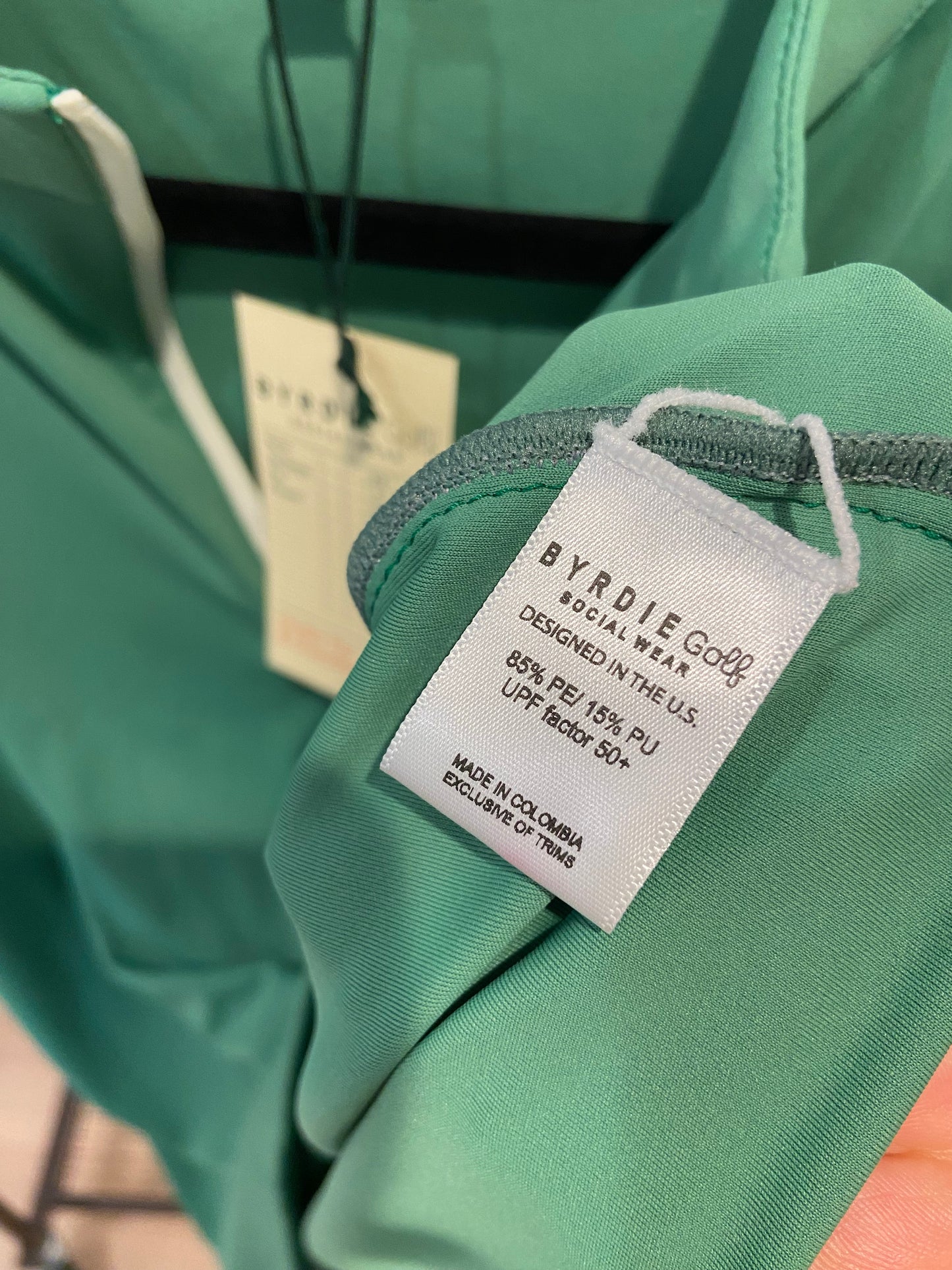 Byrdie Golf Fairway Top Polo Shirt size M