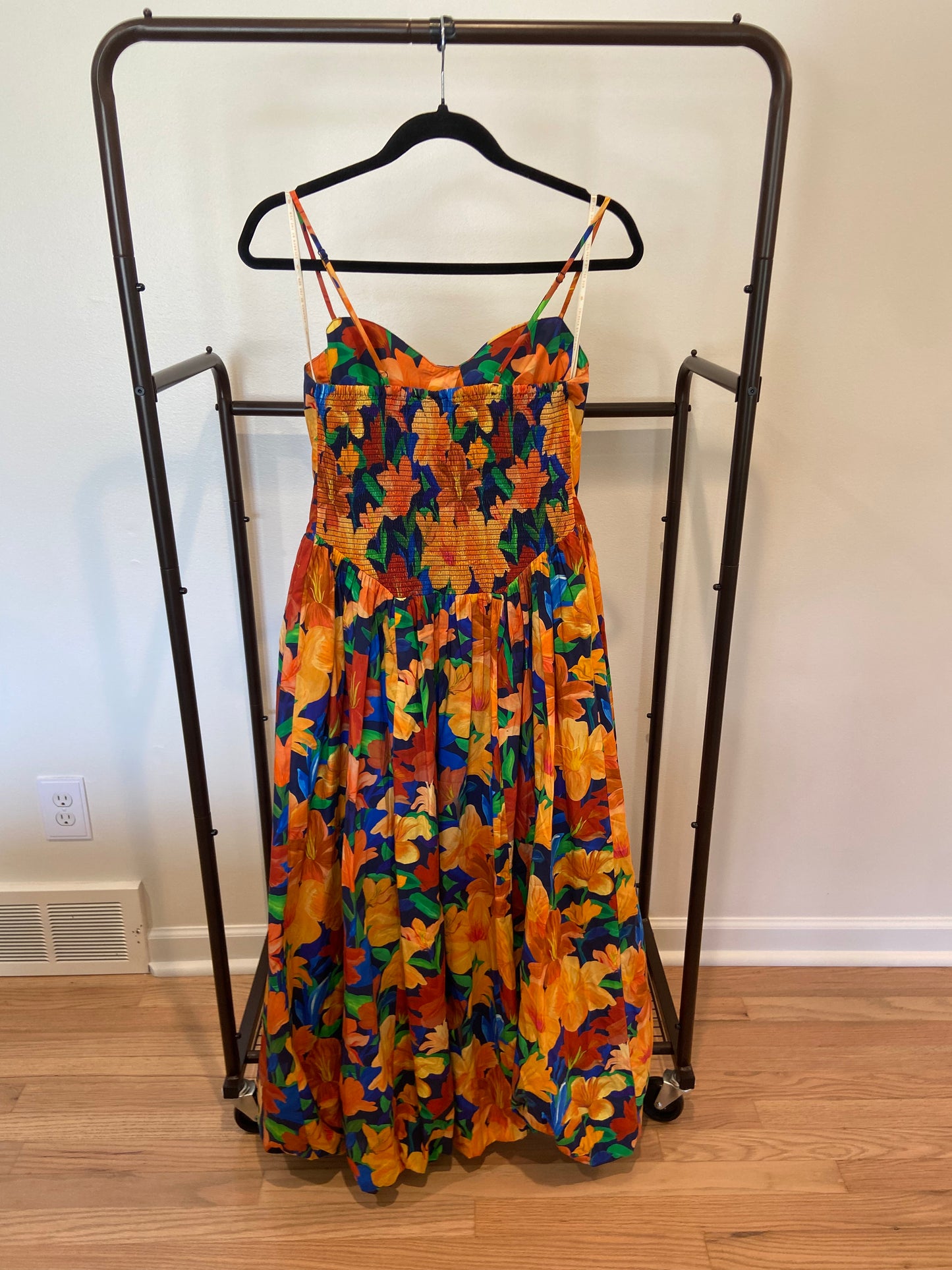 Farm Rio Sleeveless Maxi Dress in Nina size S