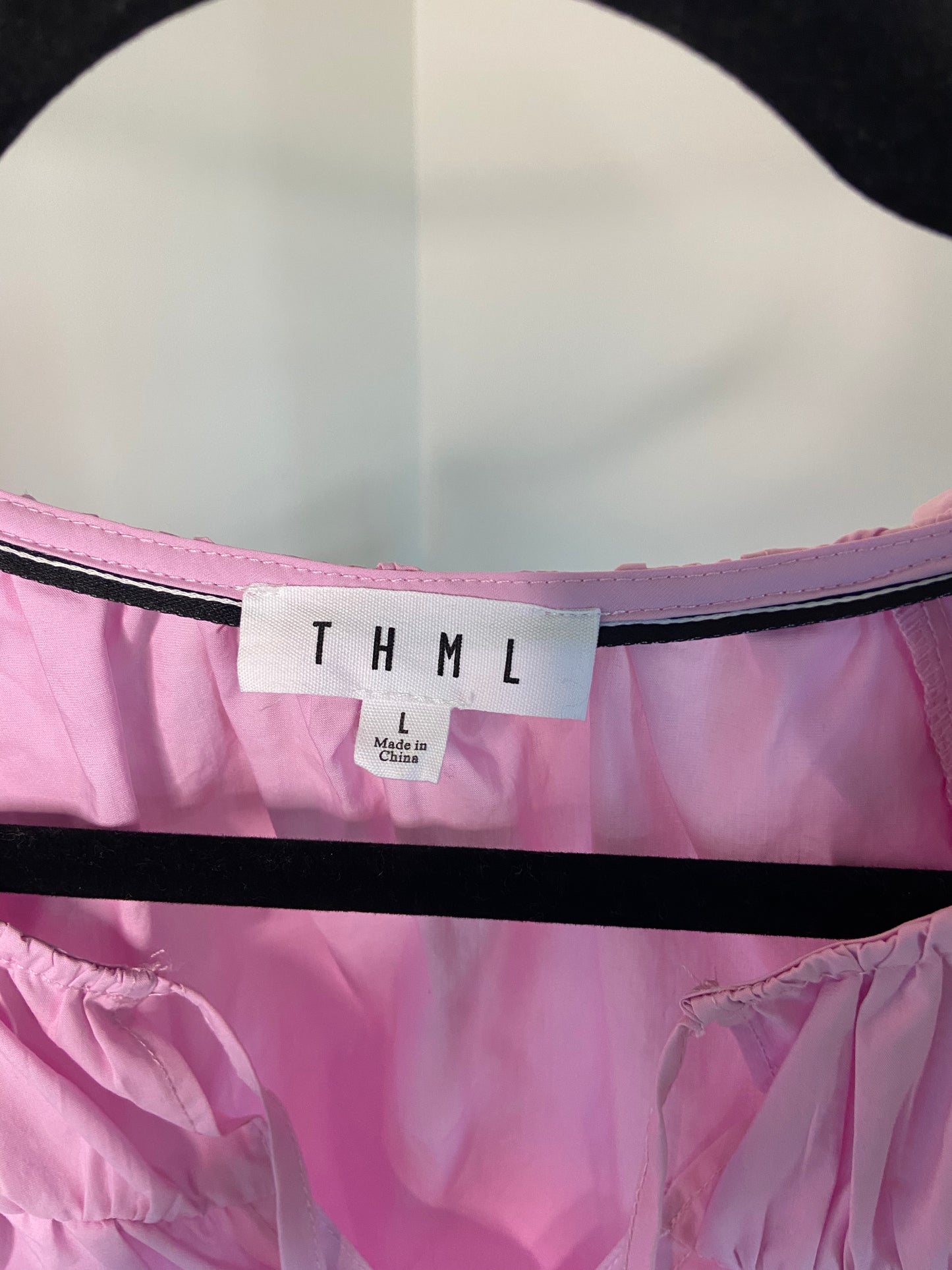 THML Ruffle Sleeve Top size L