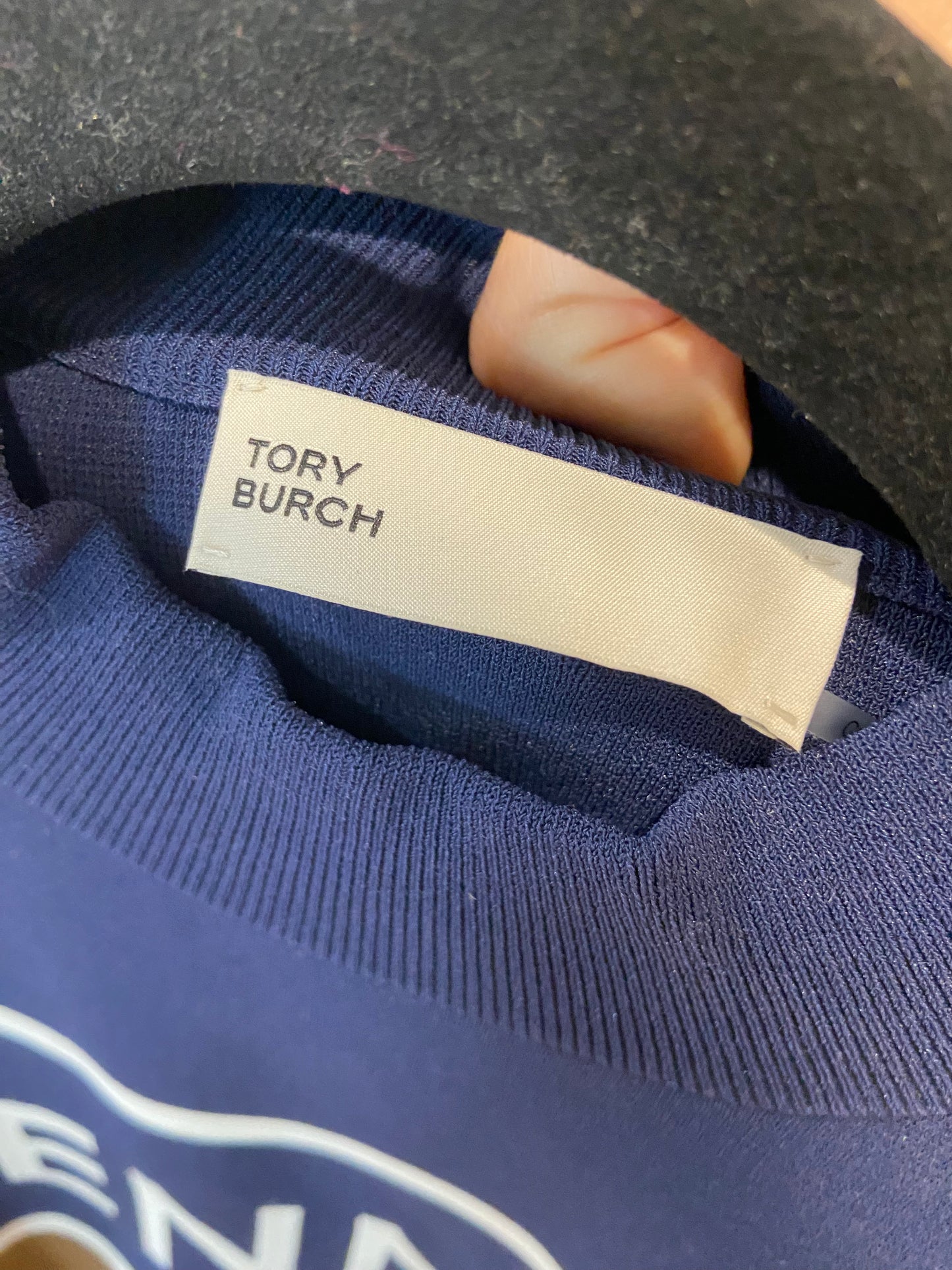 Tory Burch Tennis Cropped Sweater size XS