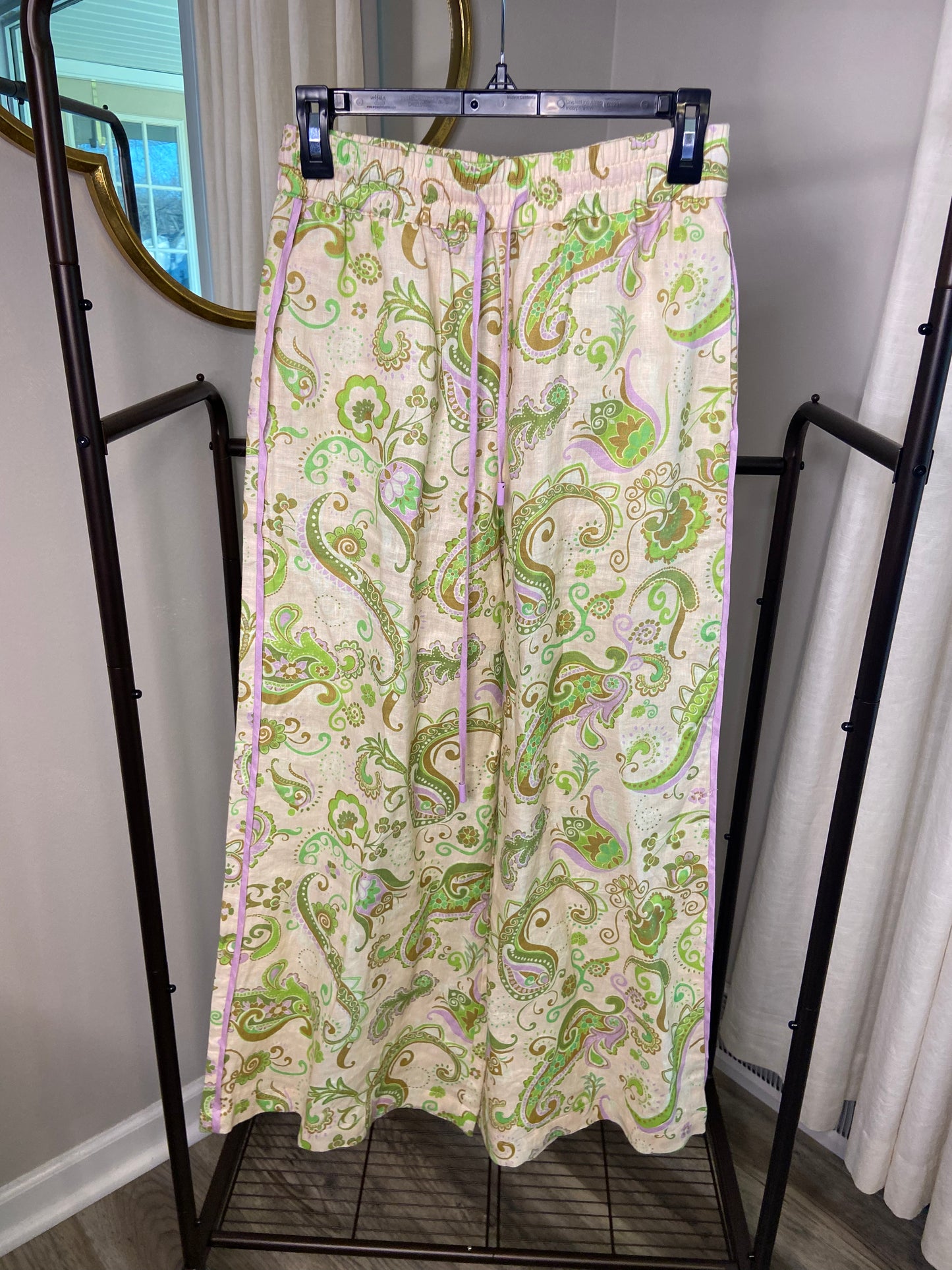 Alemais Marta Pants in Mint size US 4