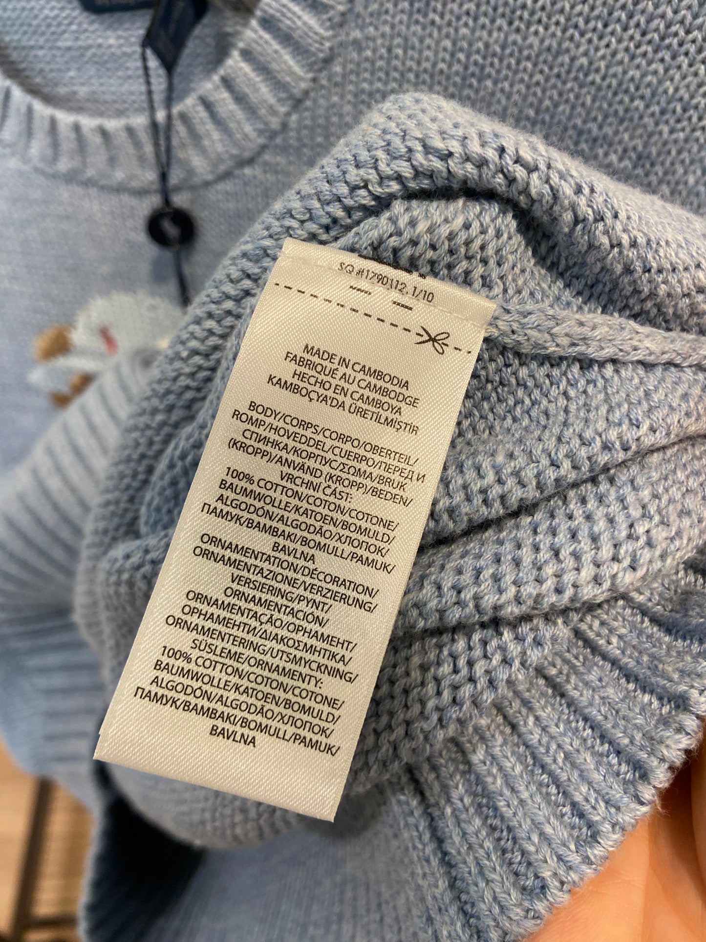 Polo Ralph Lauren Bear Sweater size XS