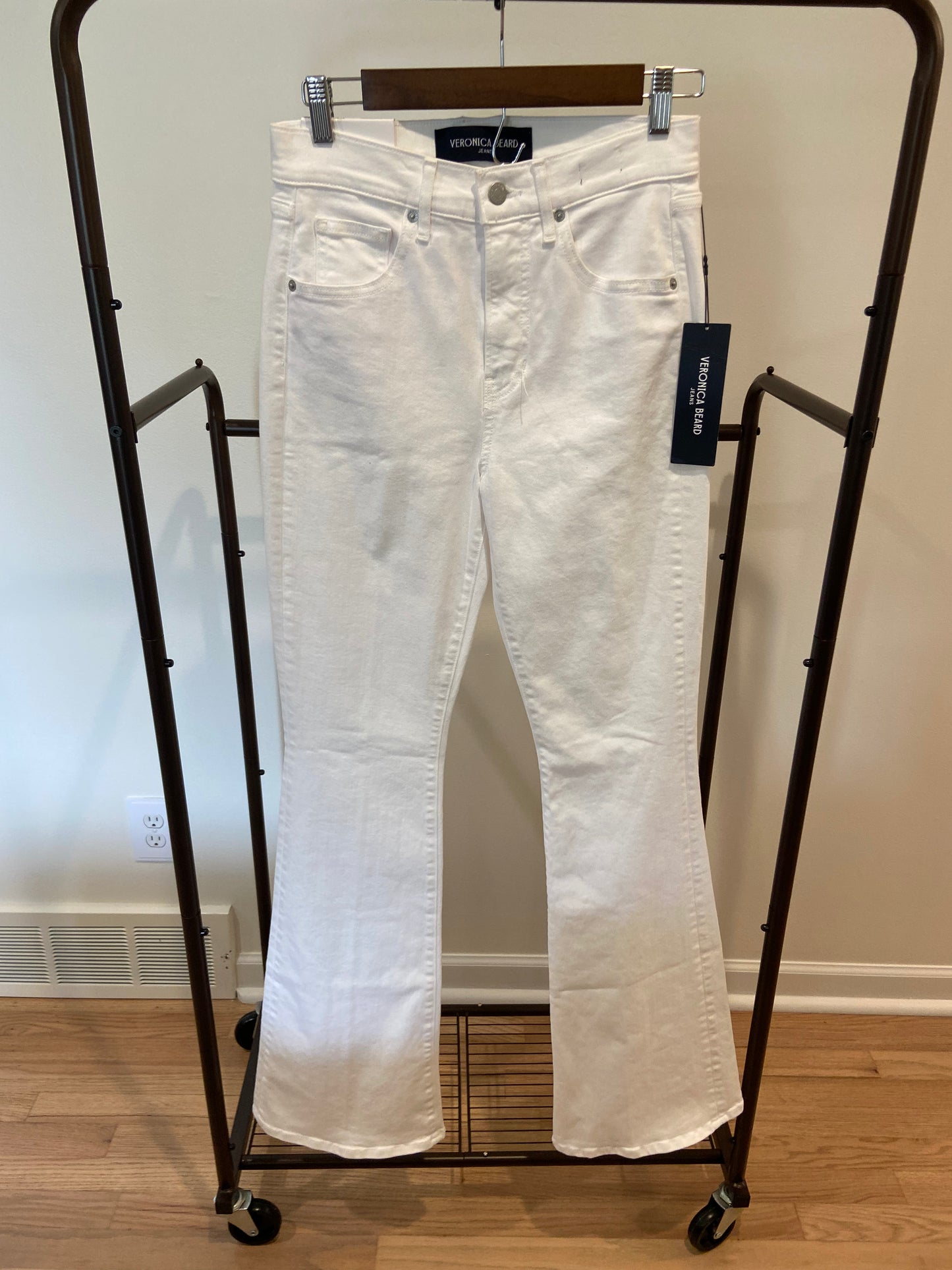 Veronica Beard Beverly Skinny-Flare Jean size 28
