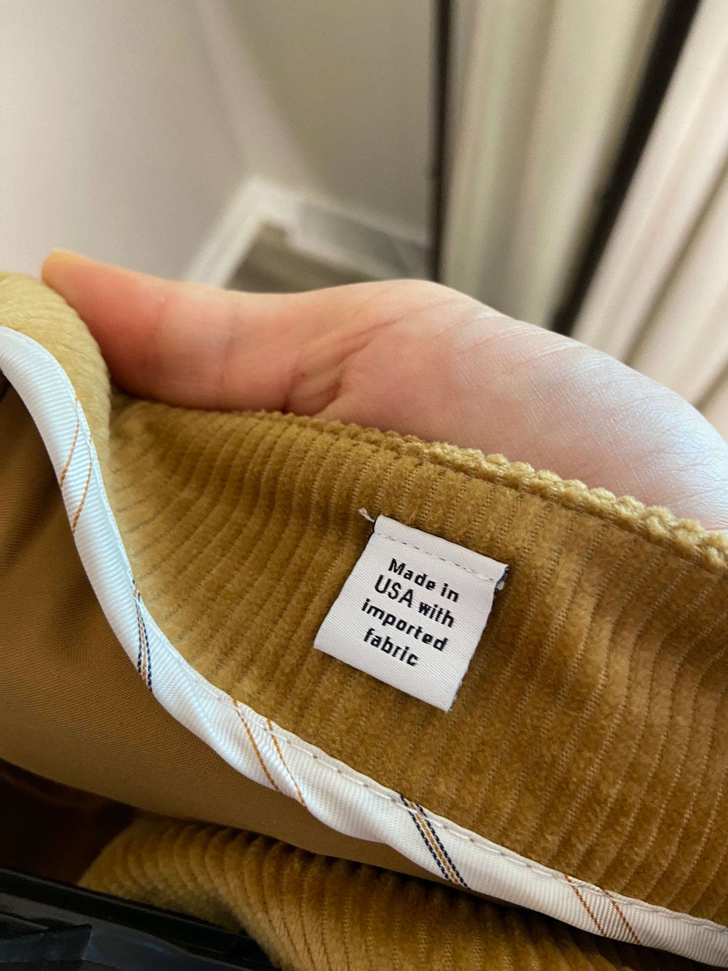 Veronica Beard Dova Khaki Corduroy Pants size 8