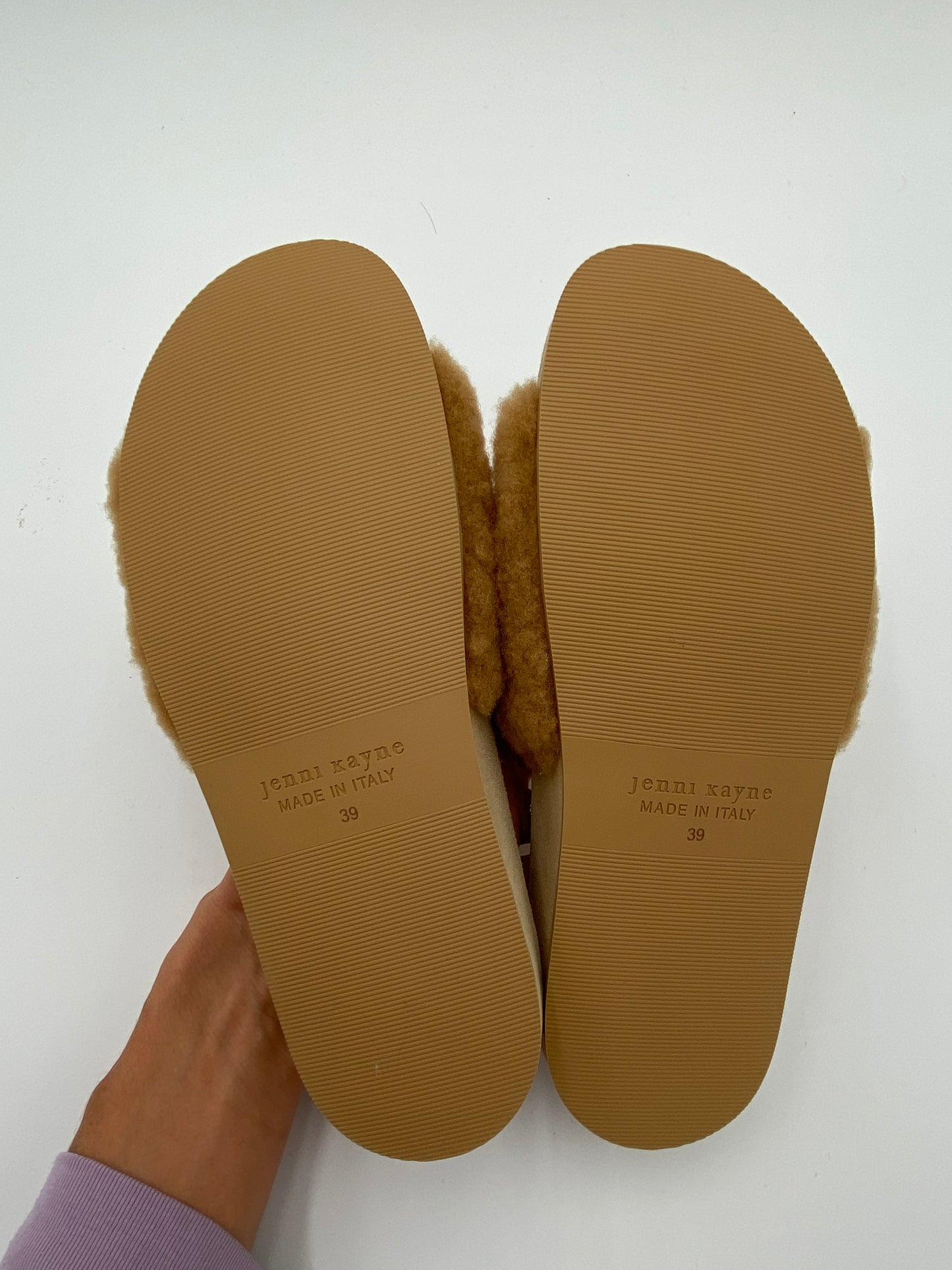 Jenni Kayne Shearling Slides size 39