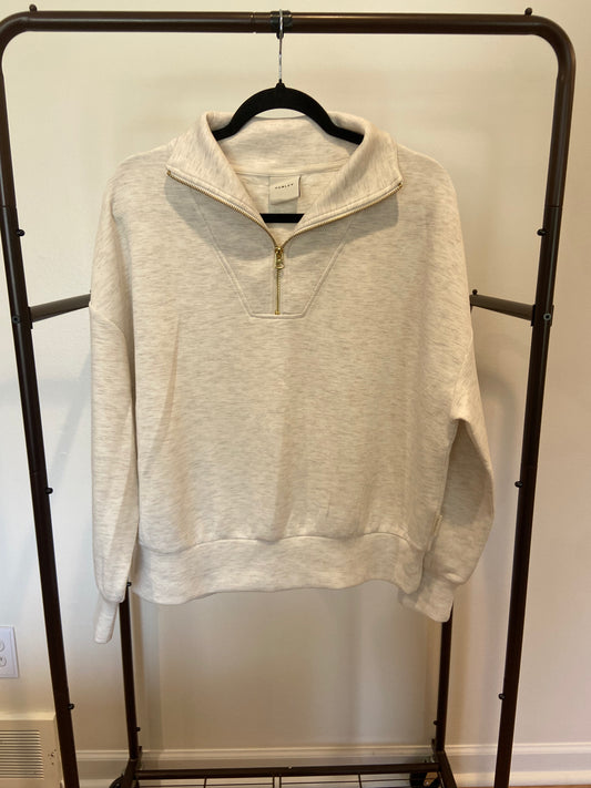 Varley Hawley Half Zip Sweat Sweatshirt size S
