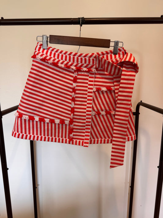 Hunter Bell Poppy Stripe Bay Skirt size 0