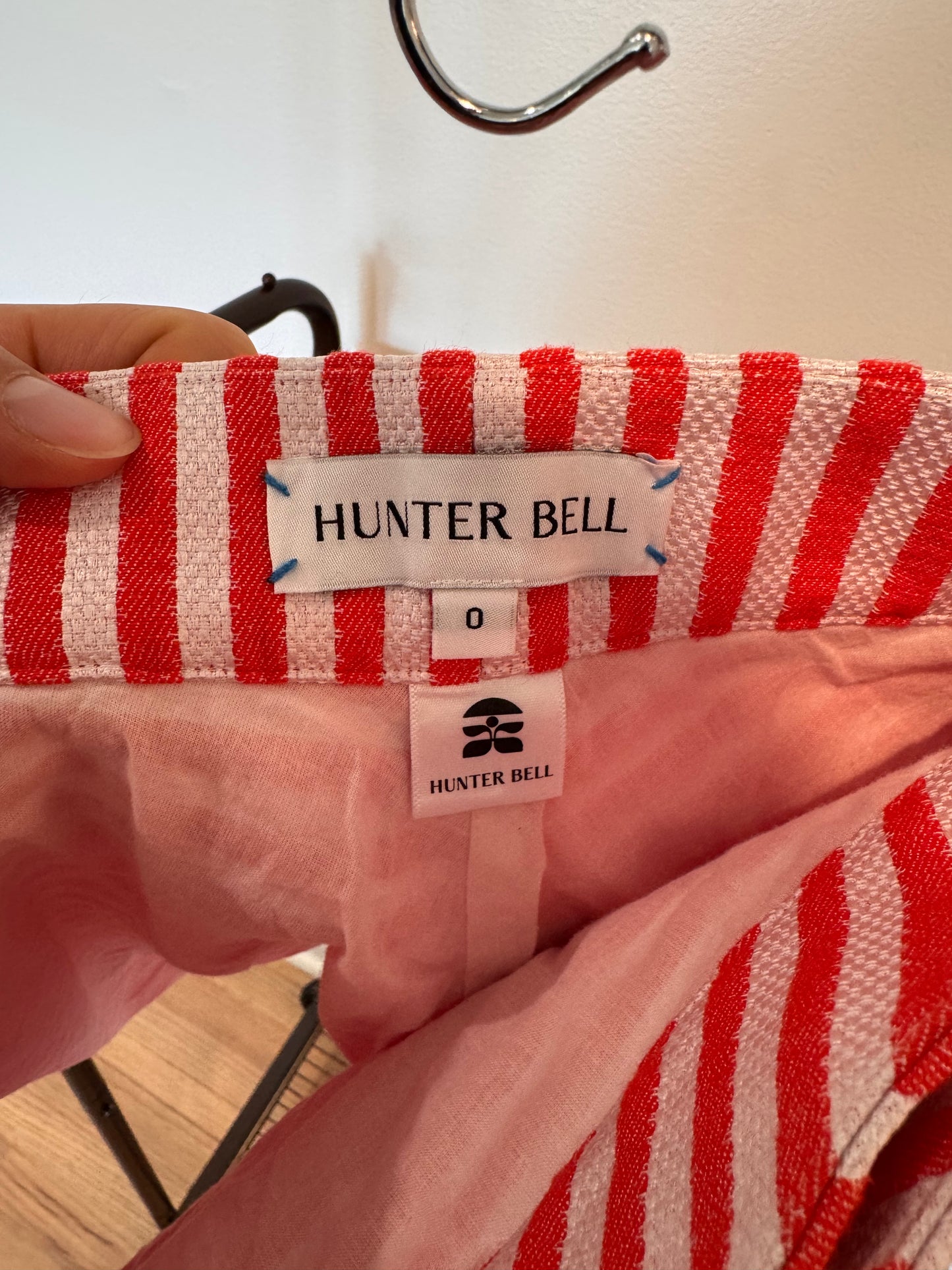 Hunter Bell Poppy Stripe Bay Skirt size 0