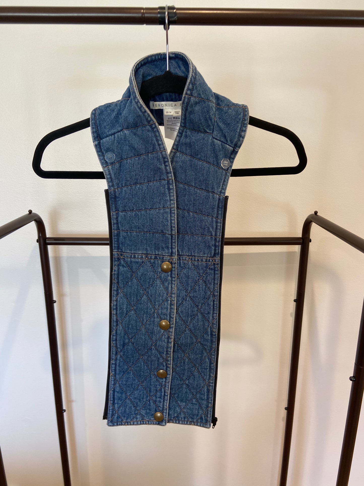 Veronica Beard Donahue Blue Denim Jean Dickey sieze 00-14