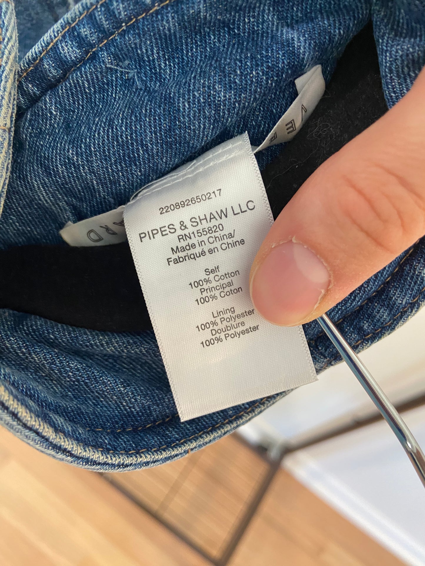 Veronica Beard Donahue Blue Denim Jean Dickey sieze 00-14