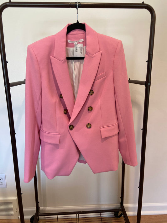 Veronica Beard Miller Dickey Jacket in Pink size 12