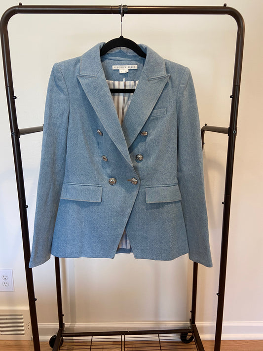 Veronica Beard Denim Miller Dickey Jacket size 0