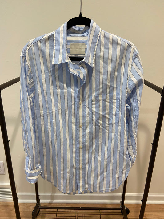 Citizens of Humanity Kayla Striped Button Down Shirt size XS
